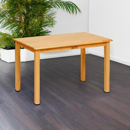 Mesa Rectangular de Madera Dura ECR4Kids 91x61cm Miel