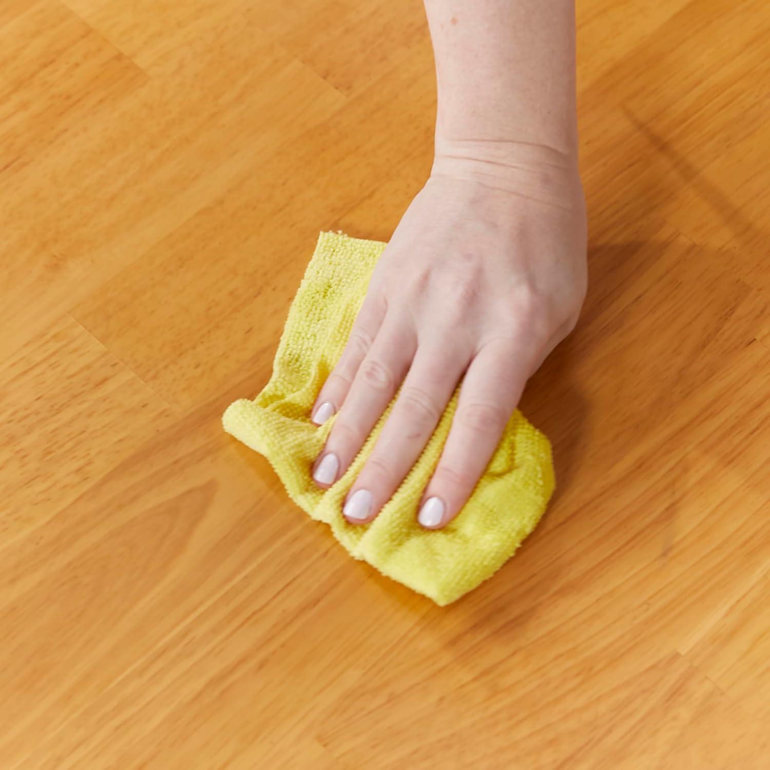 Mesa Redonda de Madera Dura ECR4Kids 76cm para Niños Miel