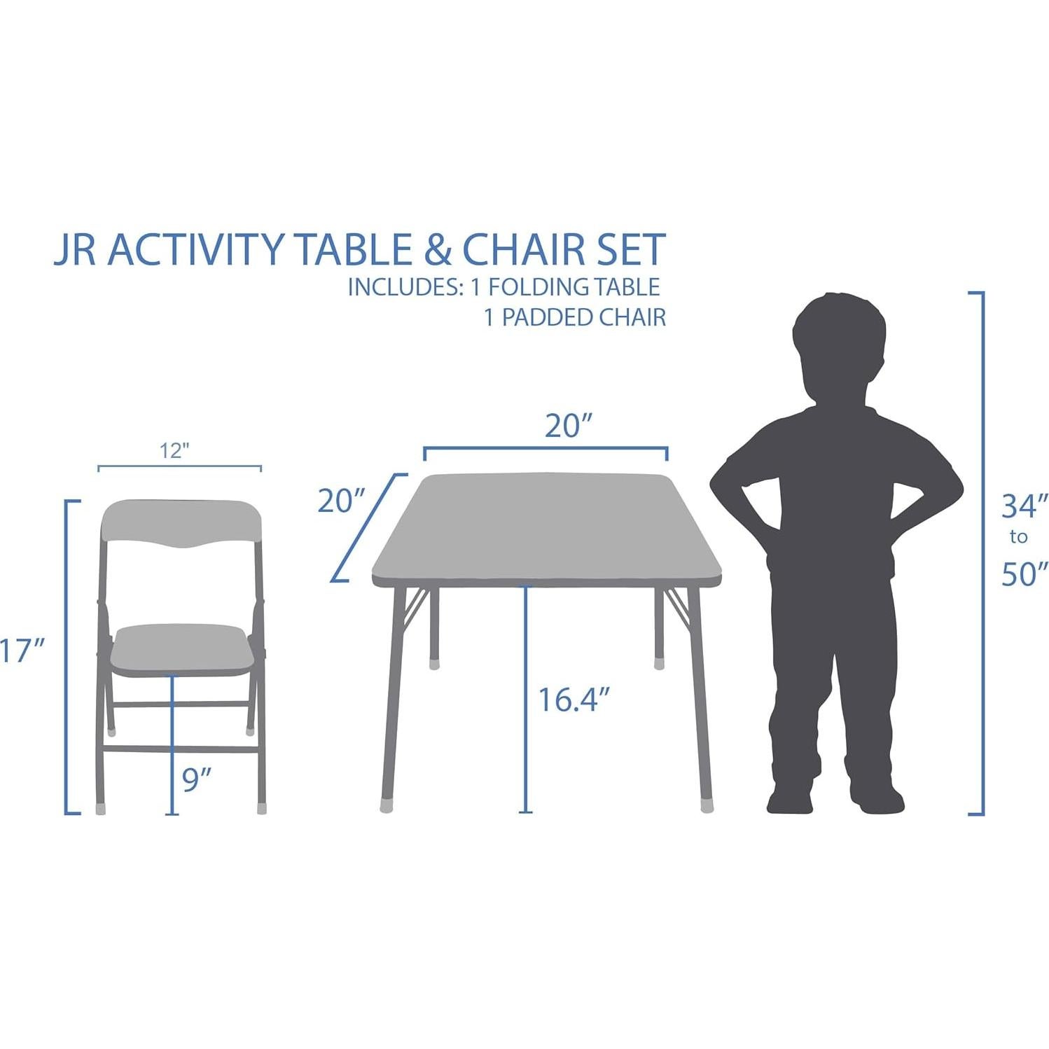 Conjunto de Mesa y Silla Mickey Mouse Jakks Pacific para Niños