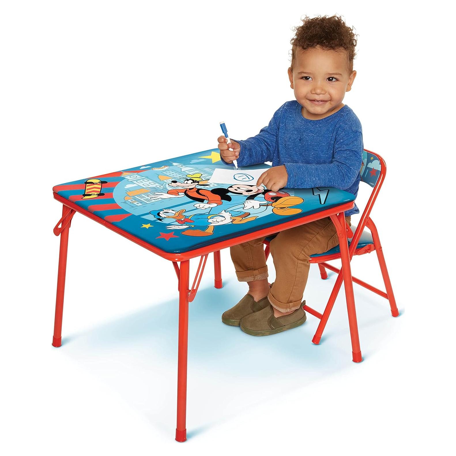 Conjunto de Mesa de Actividades Mickey Mouse Jr. con Silla