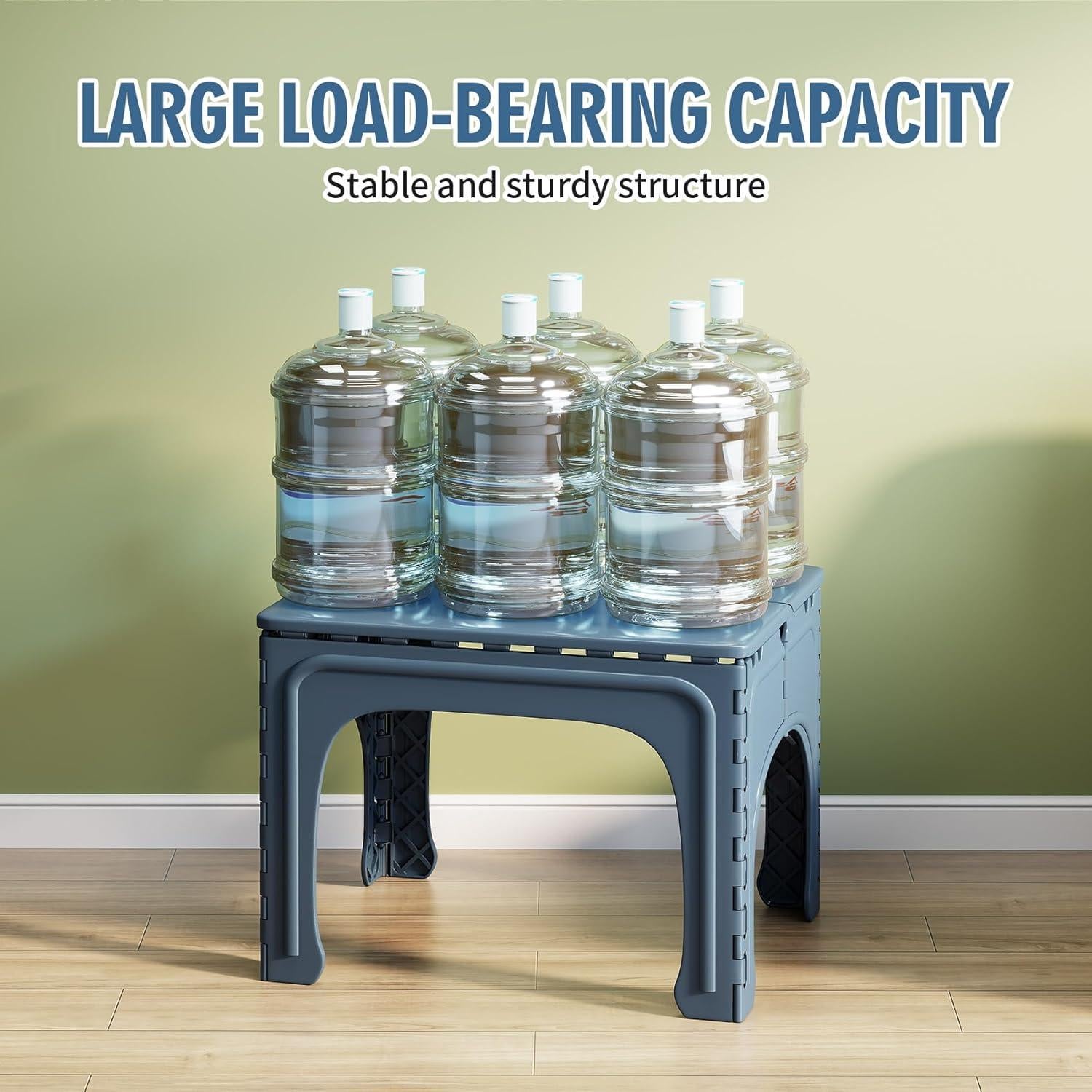 Conjunto de Mesa y Sillas Plegables UNICOO para Niños - Verde Azulado