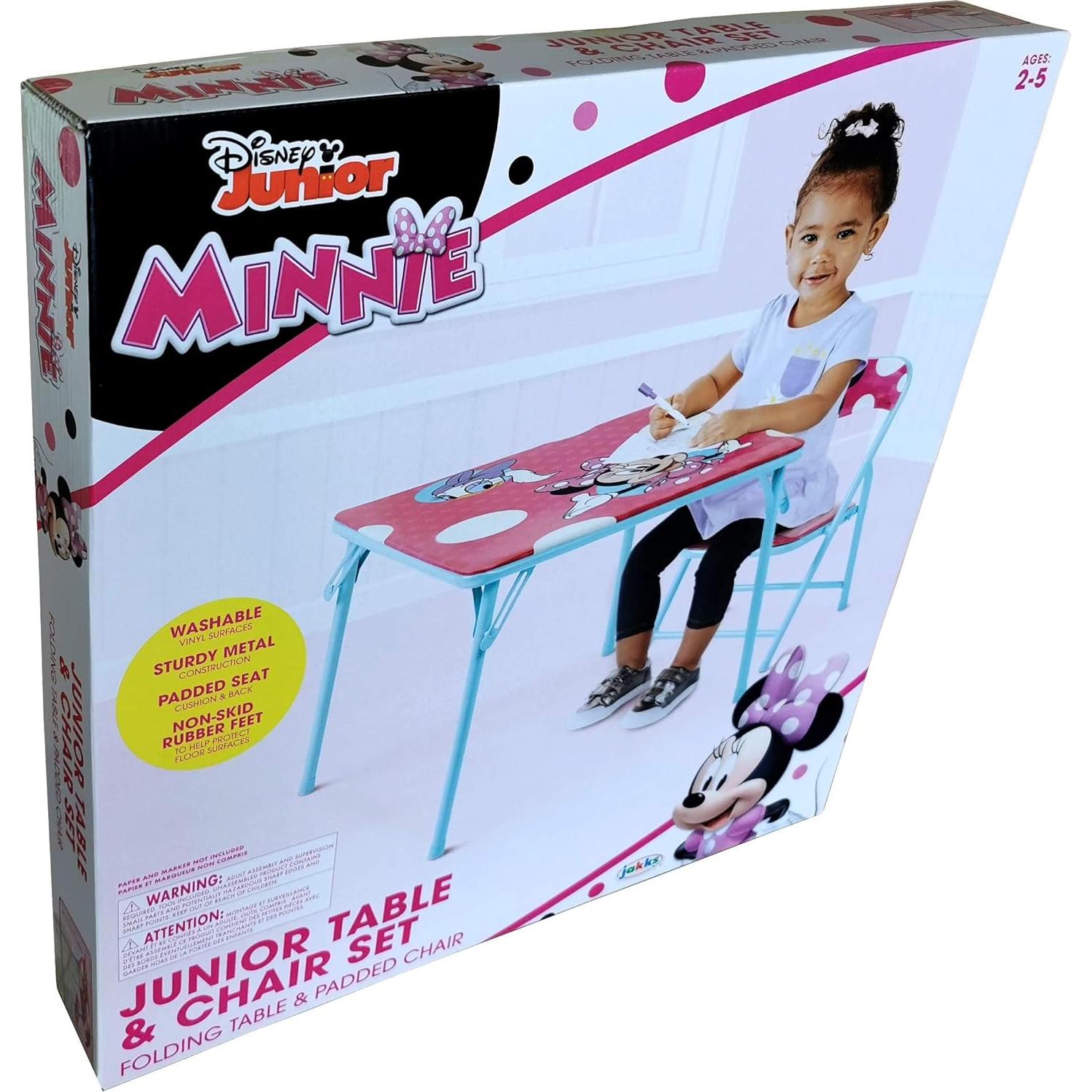 Conjunto de Mesa de Actividades Minnie Mouse Jakks Pacific