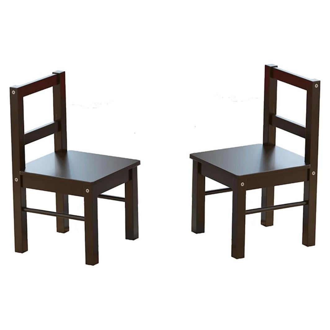 Set de 2 Sillas de Madera para Niños UTEX Espresso
