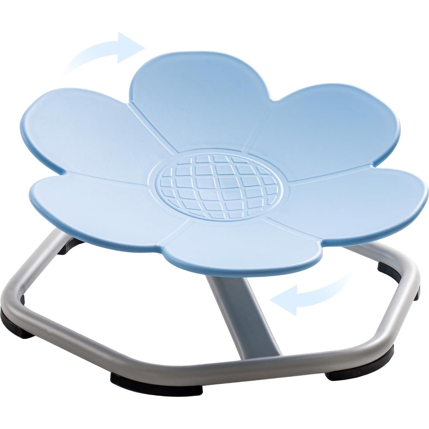 Silla Giratoria Sensorial Robotime para Niños Azul 50x50cm