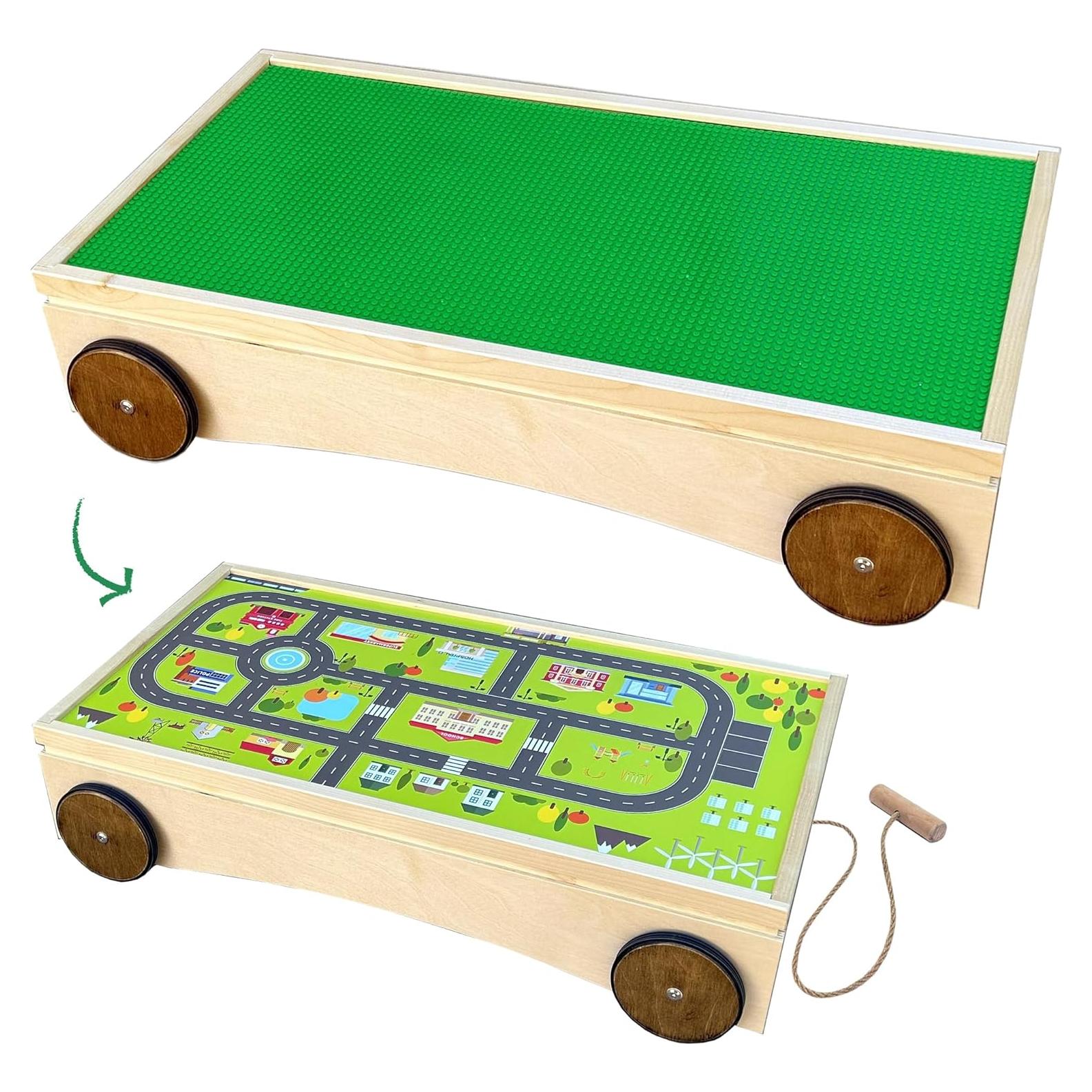 Mesa de Actividades Multifuncional Nestory 83.8x43.7cm Madera Montessori