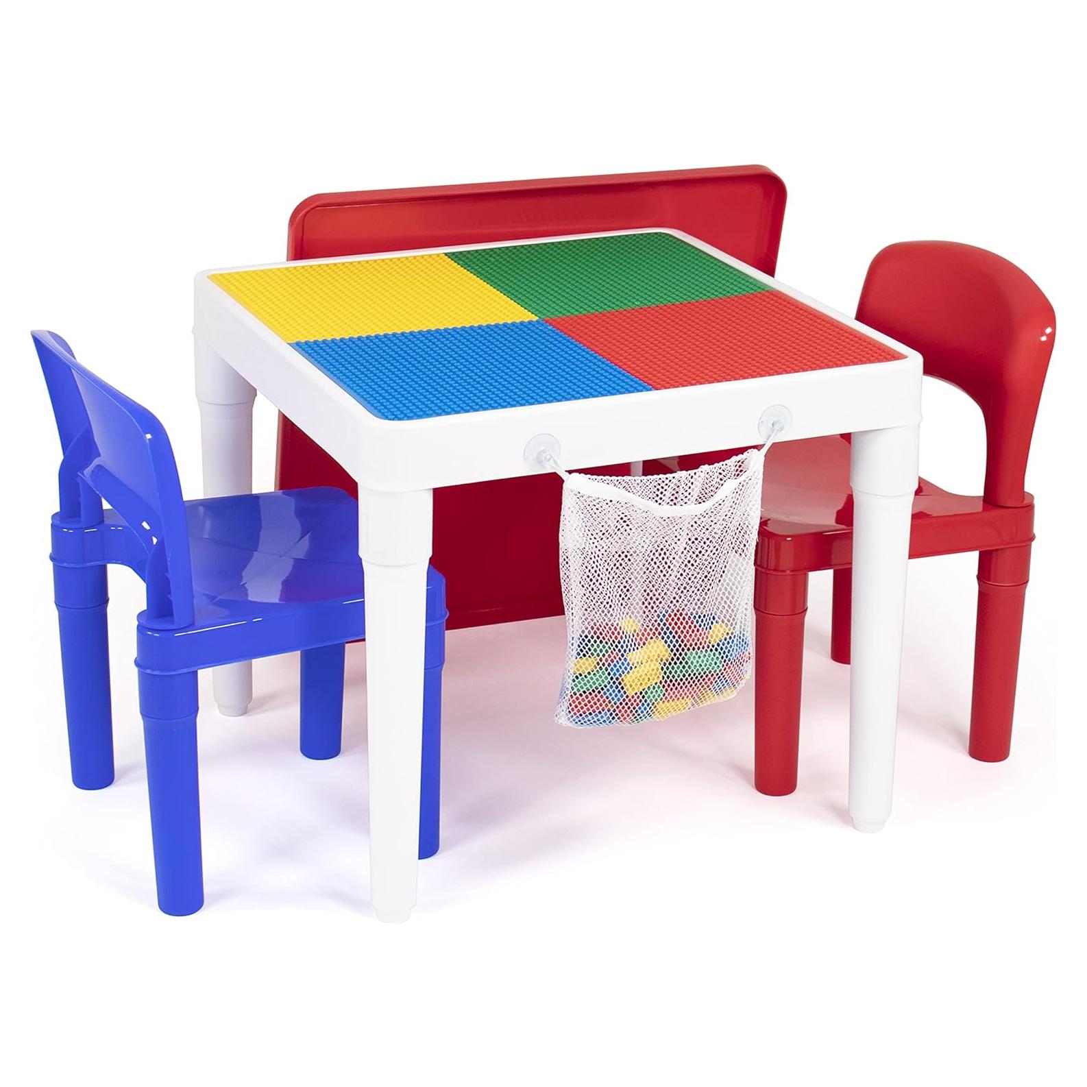Conjunto de Mesa y Sillas para Niños Tot Tutors - 2-en-1