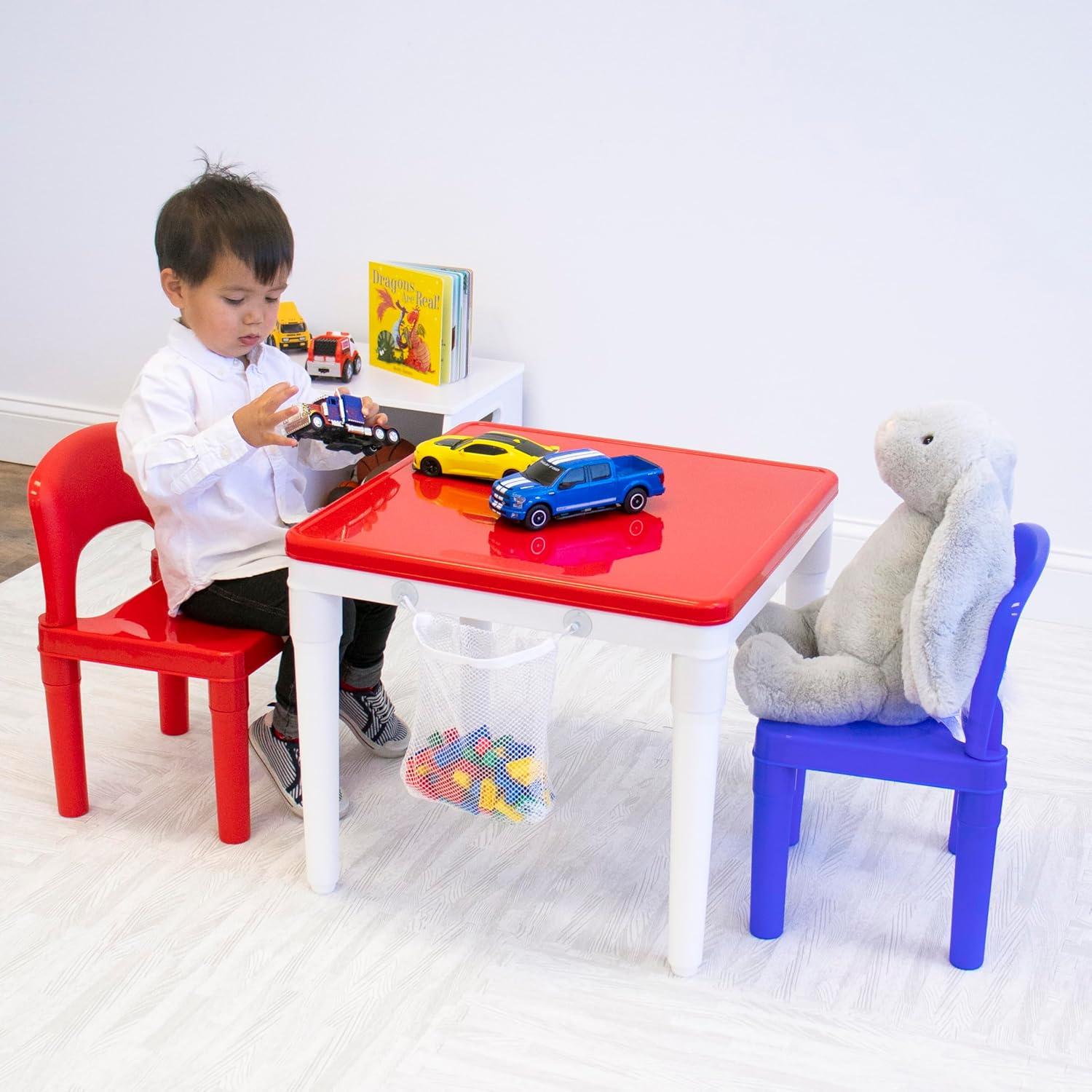 Conjunto de Mesa y Sillas para Niños Tot Tutors - 2-en-1