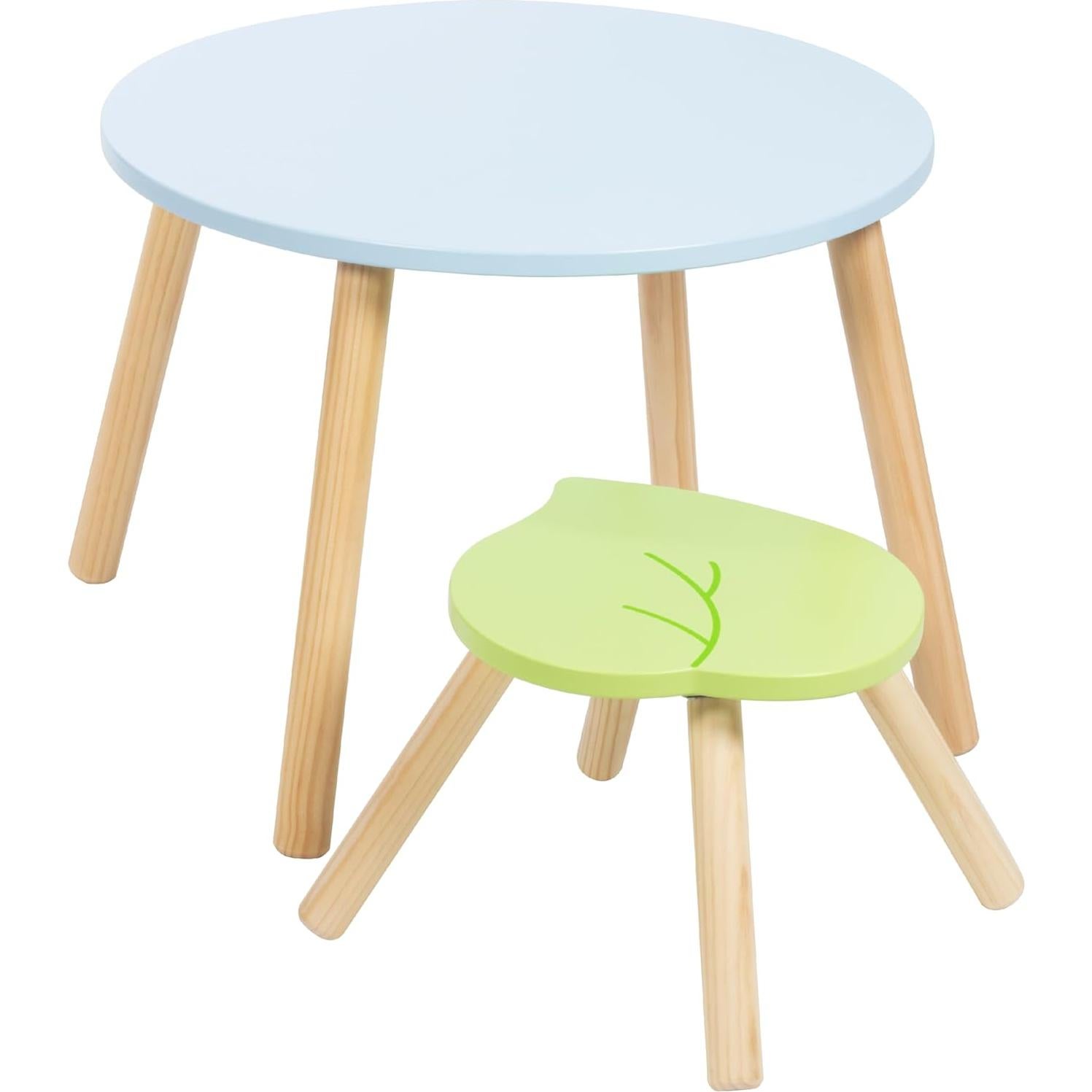 Juego de Mesa y Sillas de Madera Svan Zoo para Niños
