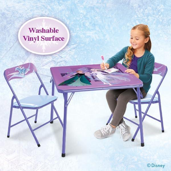 Mesa y Sillas Plegables Disney Frozen Jakks Pacific para Niños