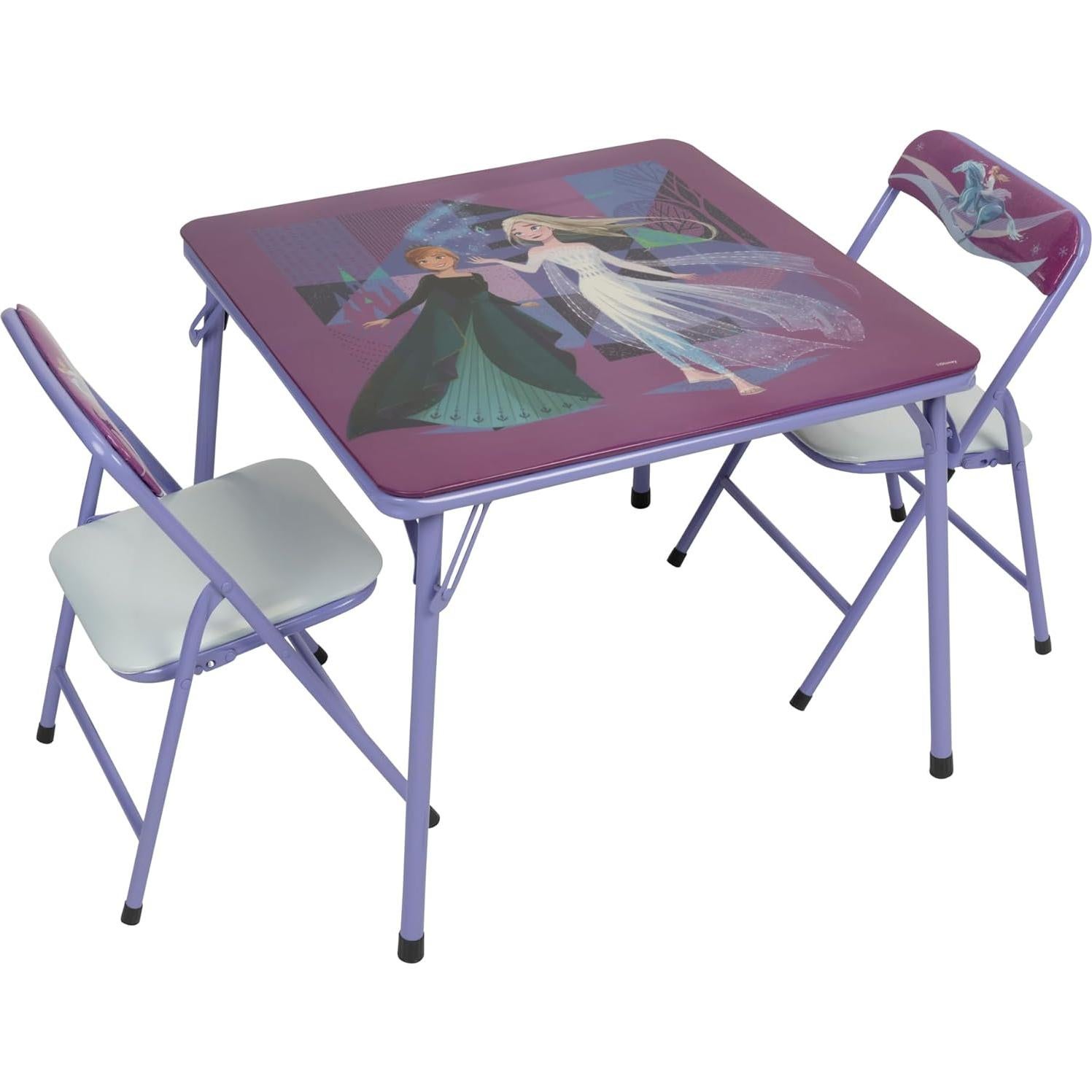 Mesa y Sillas Plegables Disney Frozen Jakks Pacific para Niños