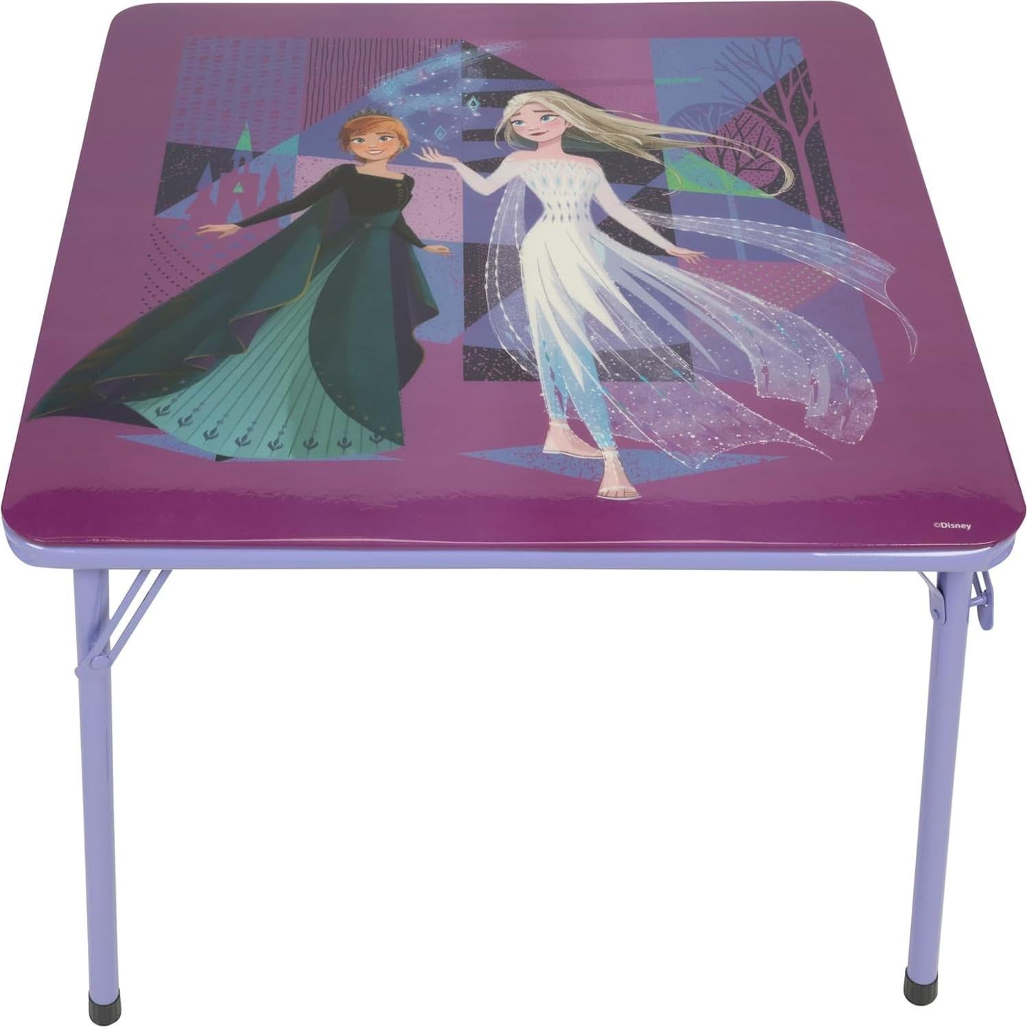 Mesa y Sillas Plegables Disney Frozen Jakks Pacific para Niños