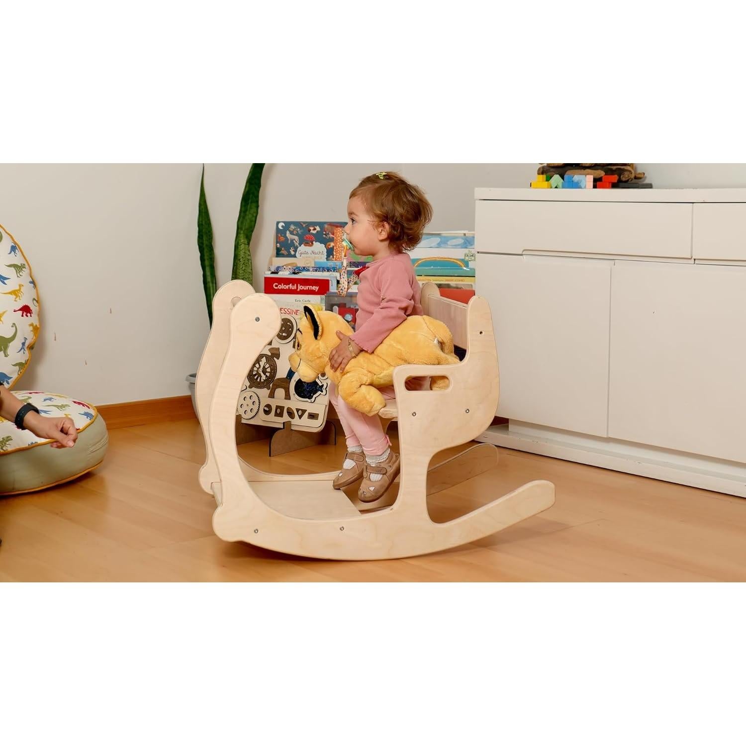 Balancín Montessori de Madera Kidodido 73.9x43.9cm para Niños