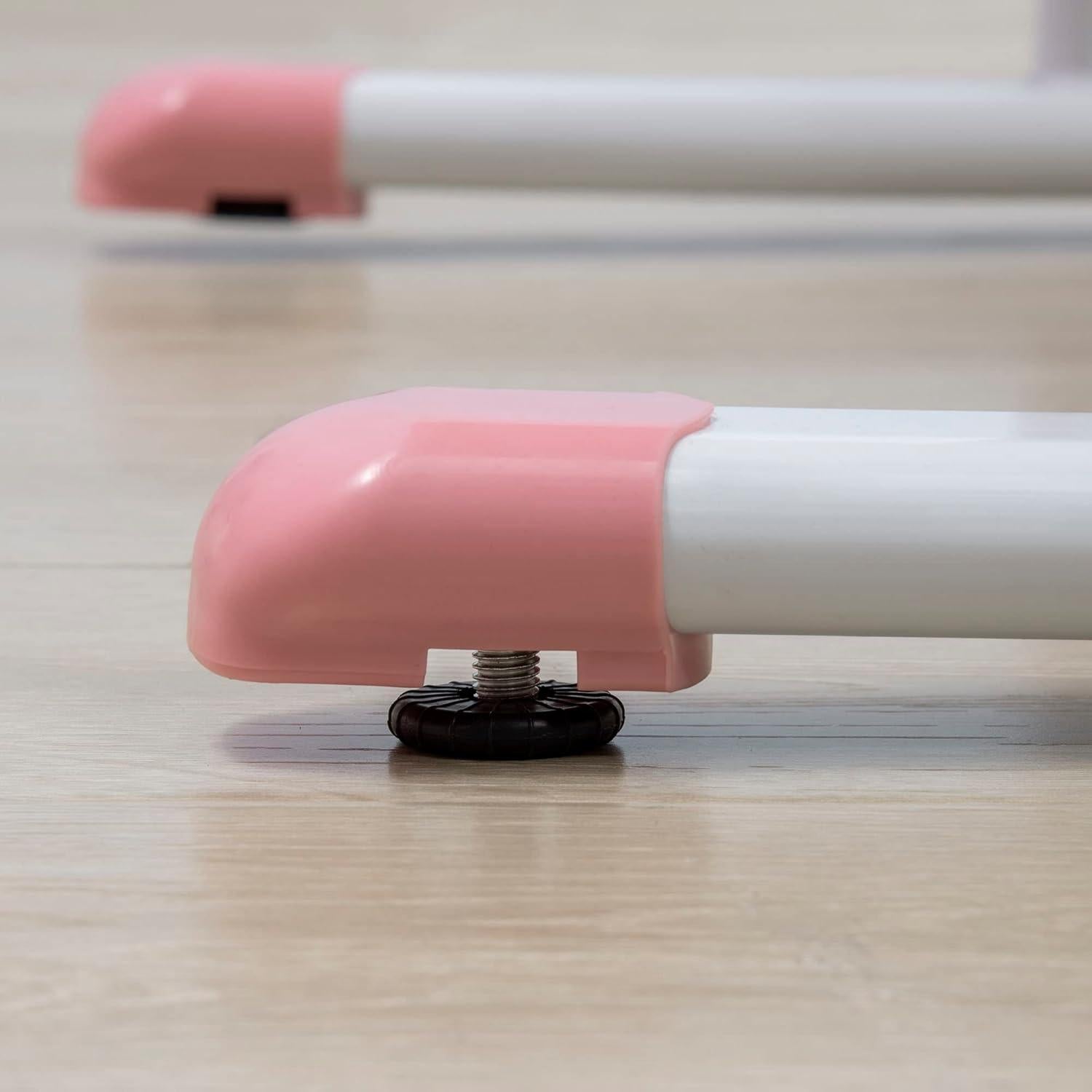 Escritorio de Estudio Qaba Rosa Ajustable para Niños 50-71 cm