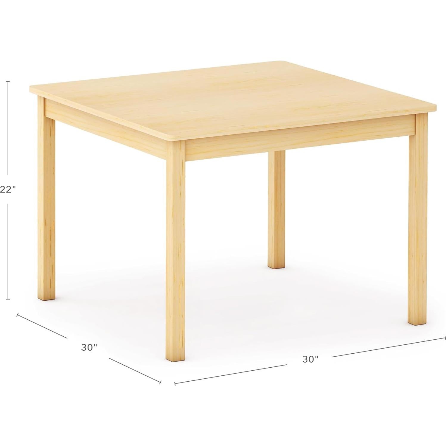 Mesa de Aula EdQ Guidecraft - Cuadrada 76.2x76.2 cm para 4 Niños