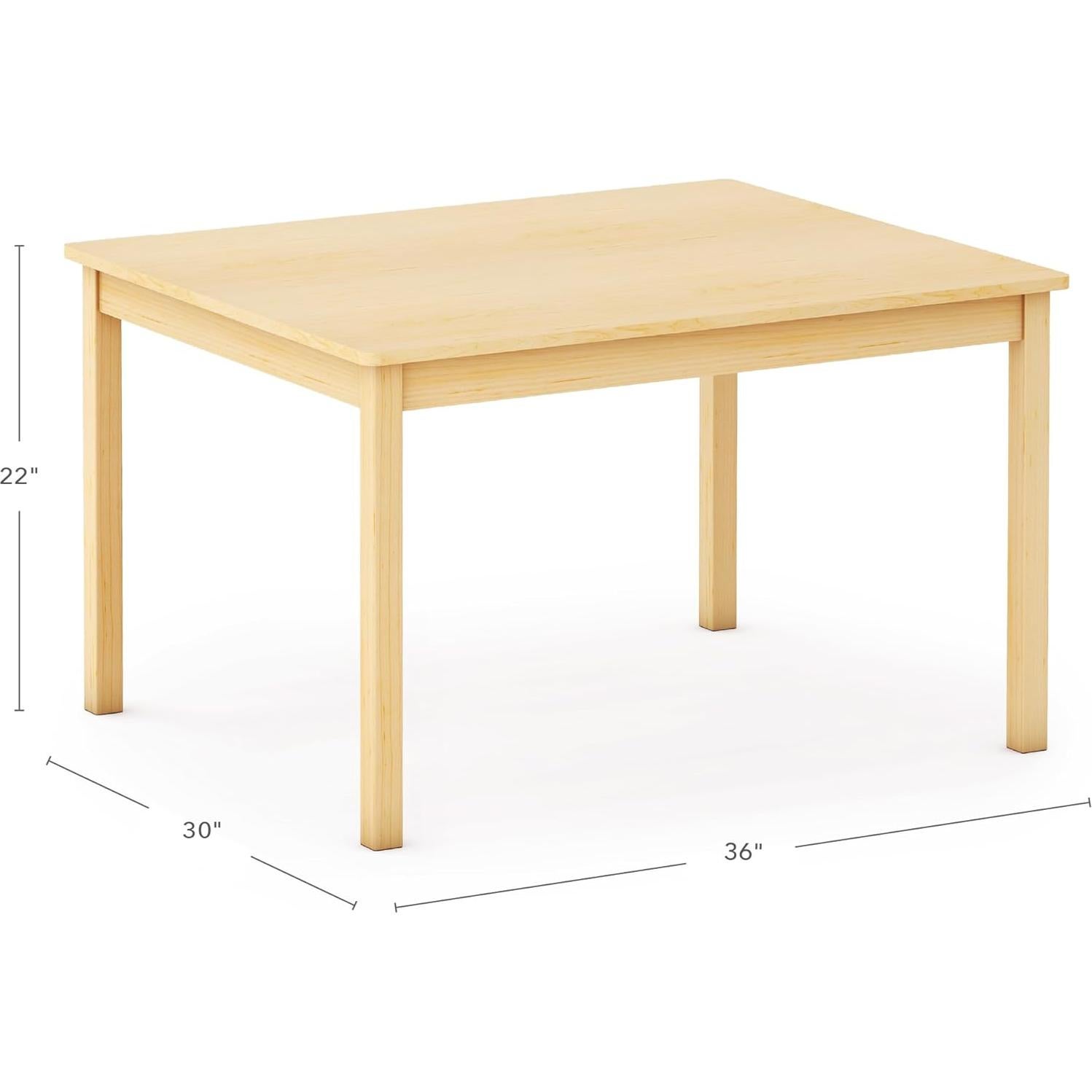 Mesa EdQ para Aula Guidecraft - Rectangular 76.2x91.4 cm
