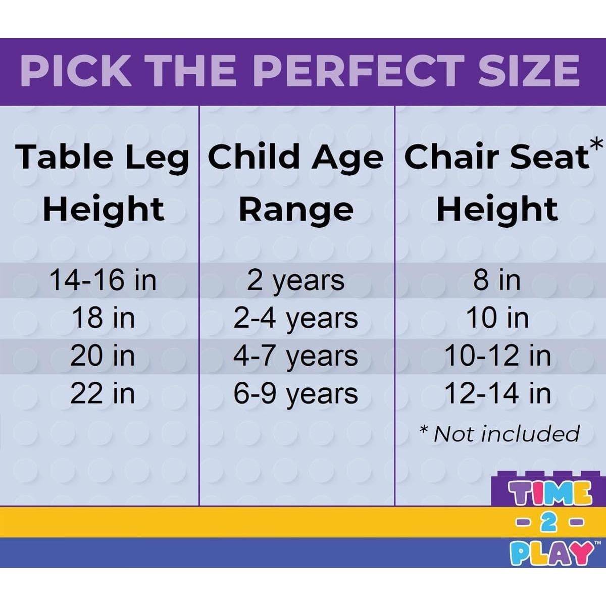 Mesa de Actividad Cuadrada Contender 89 cm Azul Verde Duplo