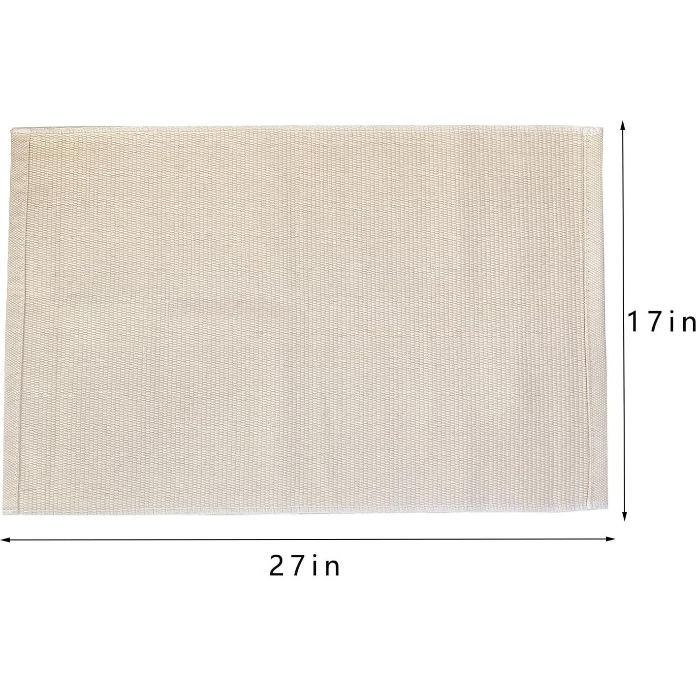 Alfombra de Trabajo Montessori JE JOUE 0.46x0.69m Algodón Beige