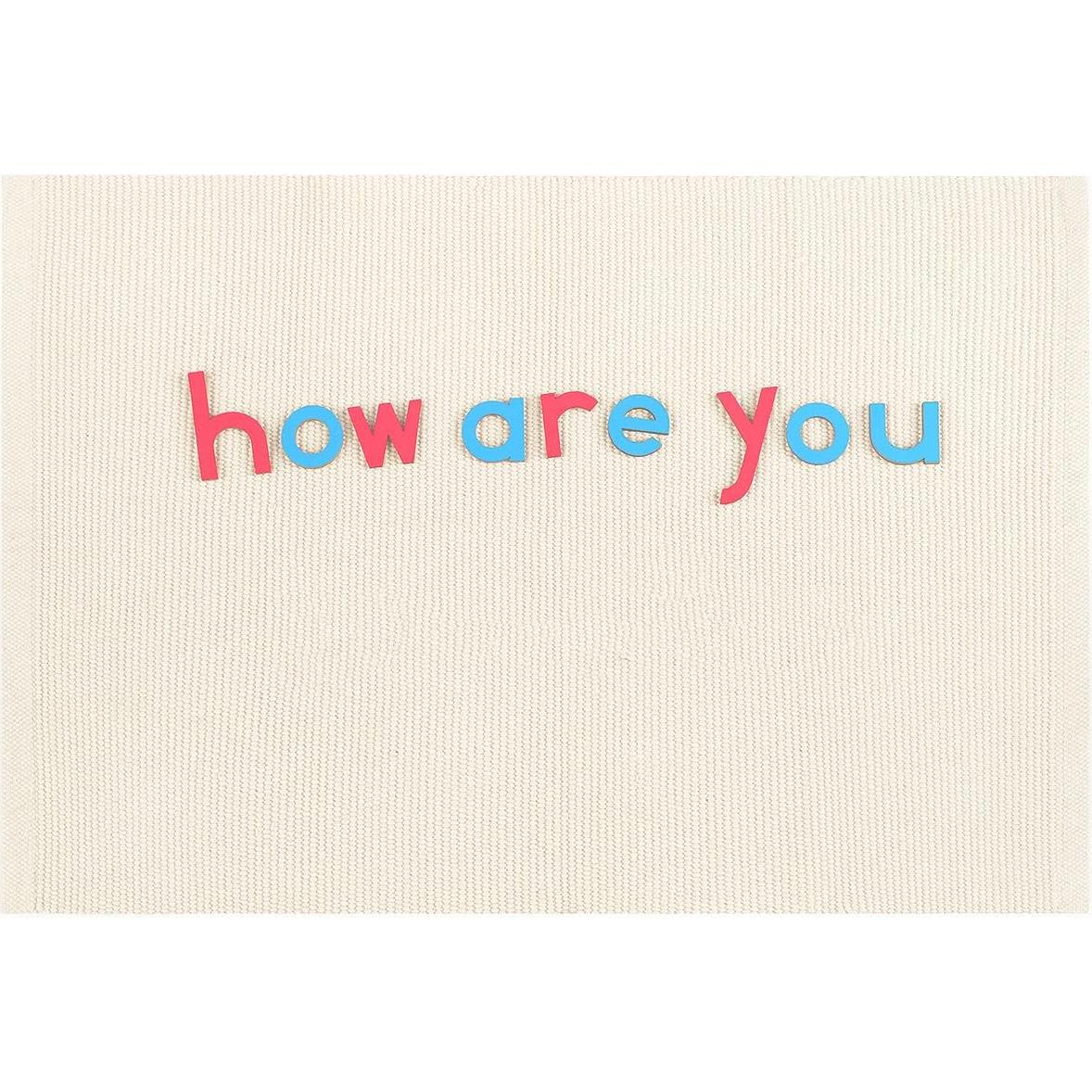 Alfombra de Trabajo Montessori JE JOUE 0.46x0.69m Algodón Beige