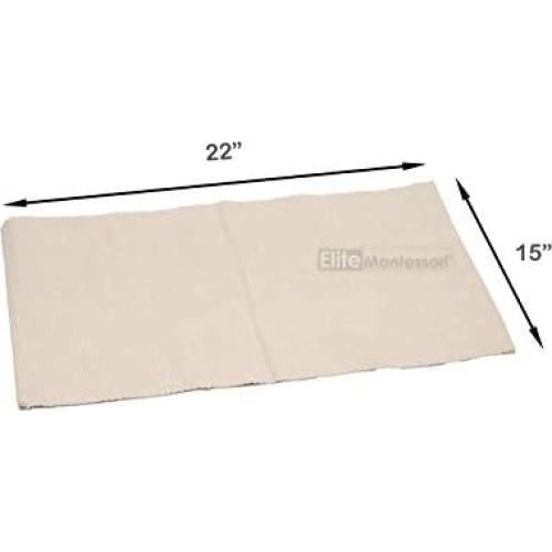 Alfombra Montessori Elite 56x38 cm para Niños - Tapete de Aula