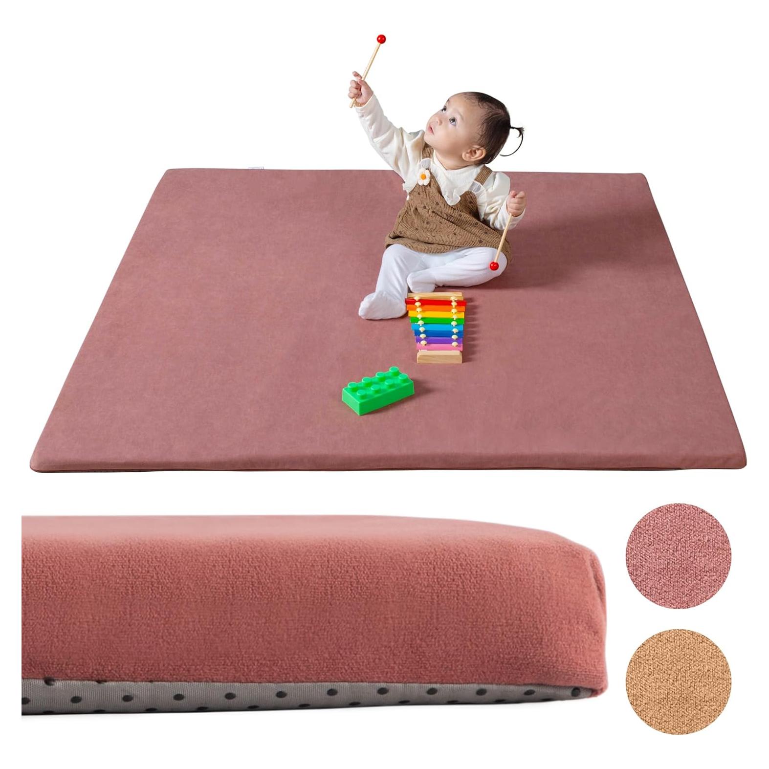 Alfombra Acolchada para Bebé Primica 121.92x121.92 cm - Suave y Segura