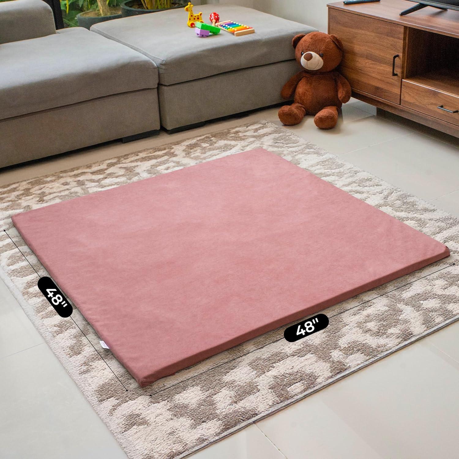 Alfombra Acolchada para Bebé Primica 121.92x121.92 cm - Suave y Segura