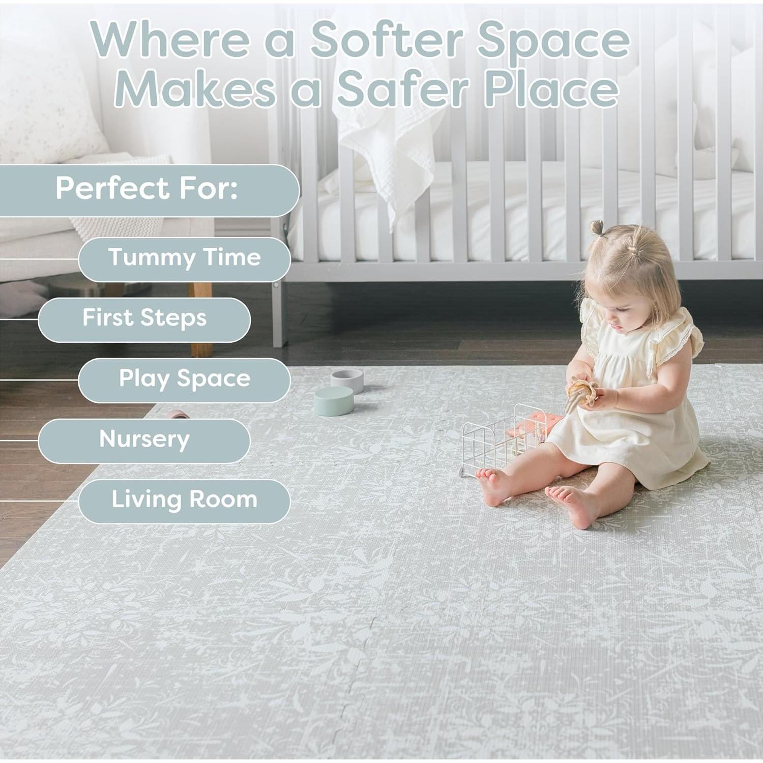 Alfombrilla de Juego Little Landings Eden 1.22x1.83m EVA Acolchada