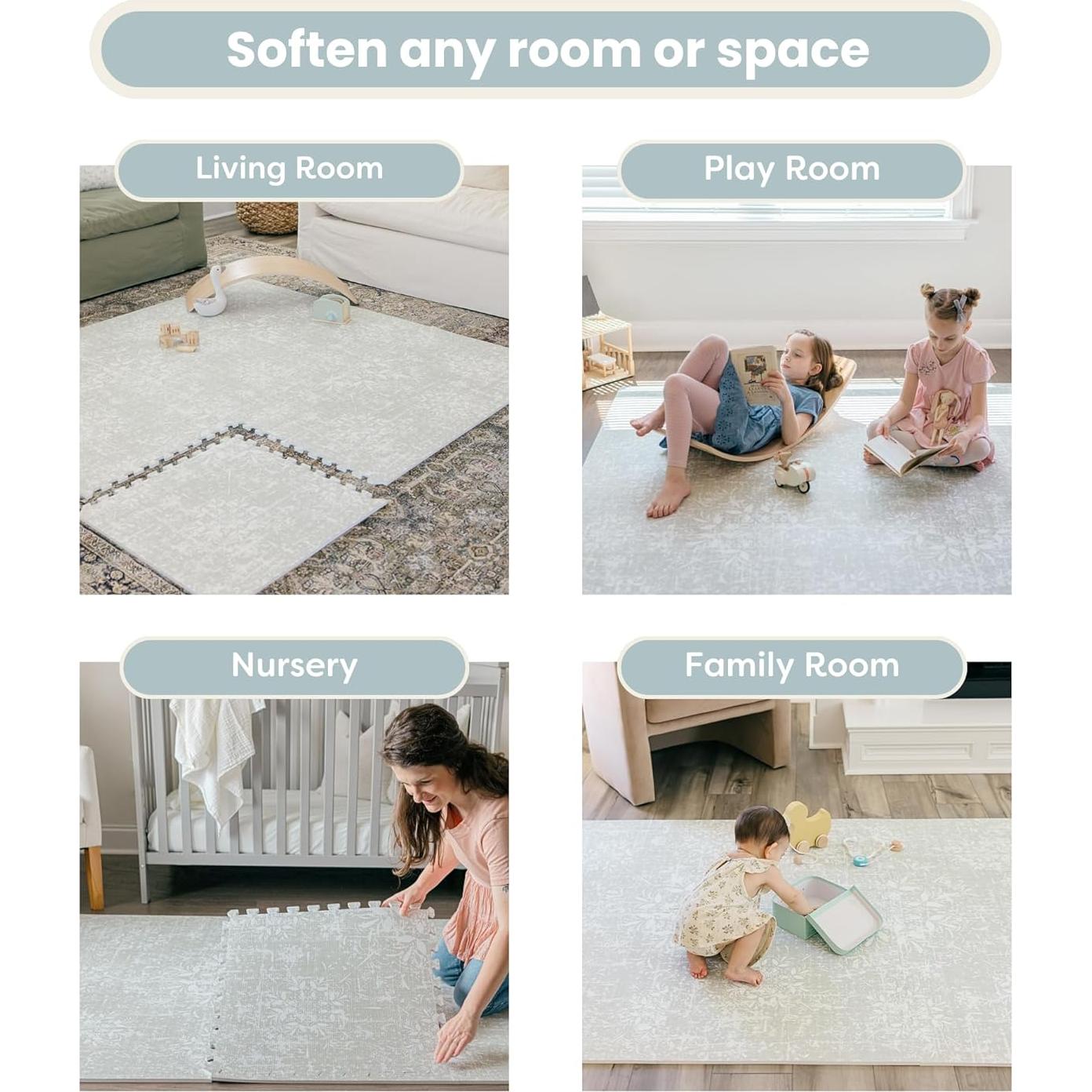 Alfombrilla de Juego Little Landings Eden 1.22x1.83m EVA Acolchada