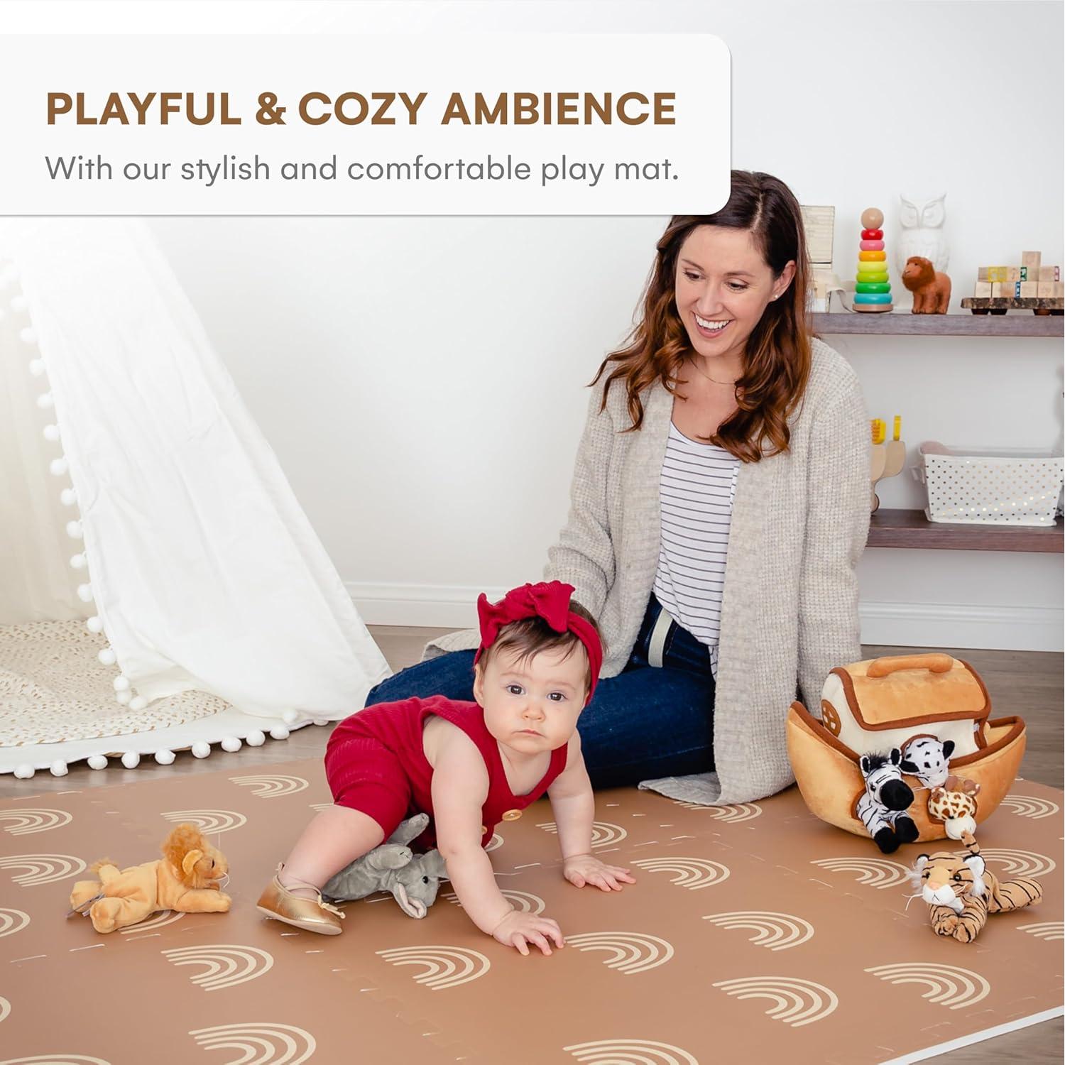 Alfombra de Juego para Bebés Comportamiento Infantil 182x122 cm