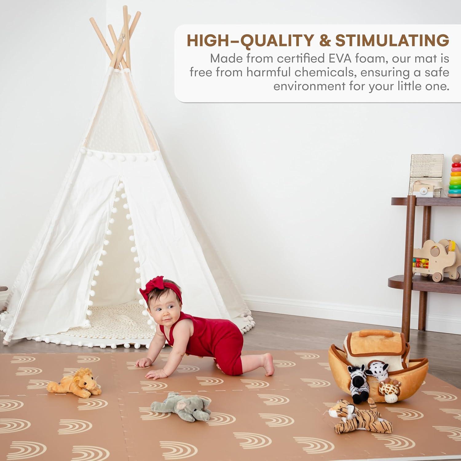 Alfombra de Juego para Bebés Comportamiento Infantil 182x122 cm