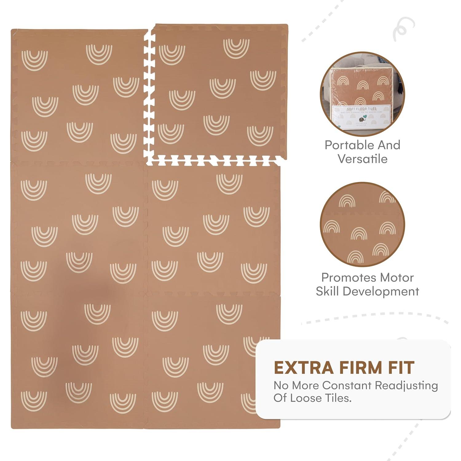 Alfombra de Juego para Bebés Comportamiento Infantil 182x122 cm