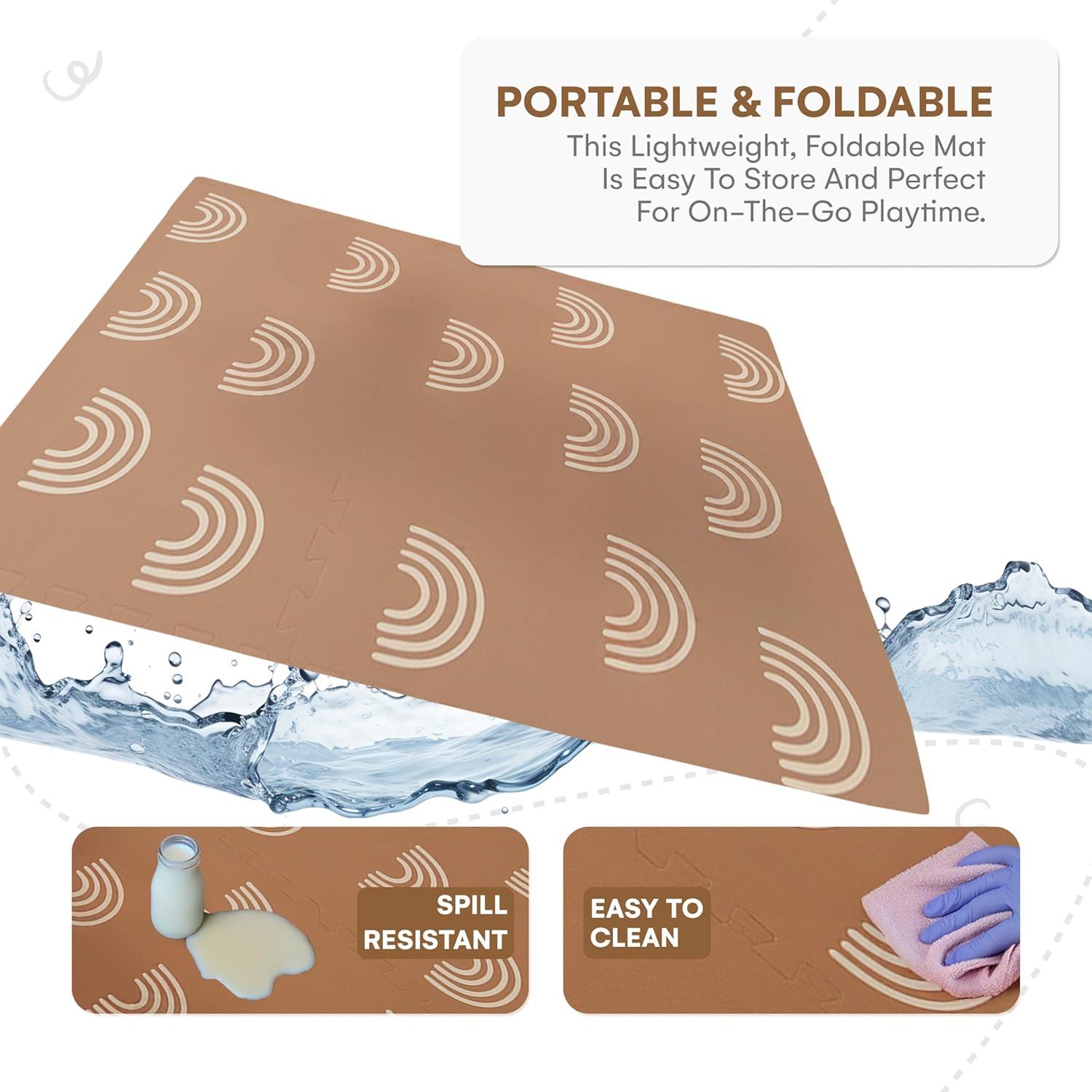 Alfombra de Juego para Bebés Comportamiento Infantil 182x122 cm