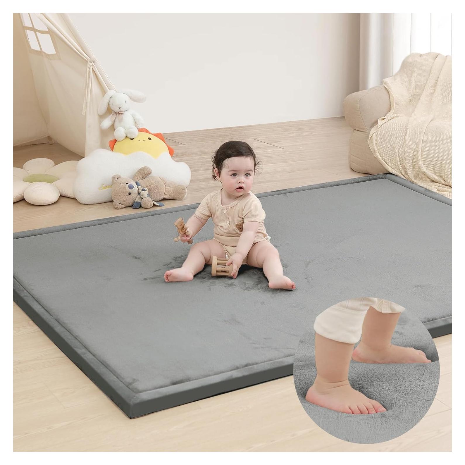 Alfombra de Actividad para Bebés HulooSleep 299x200 cm Antideslizante