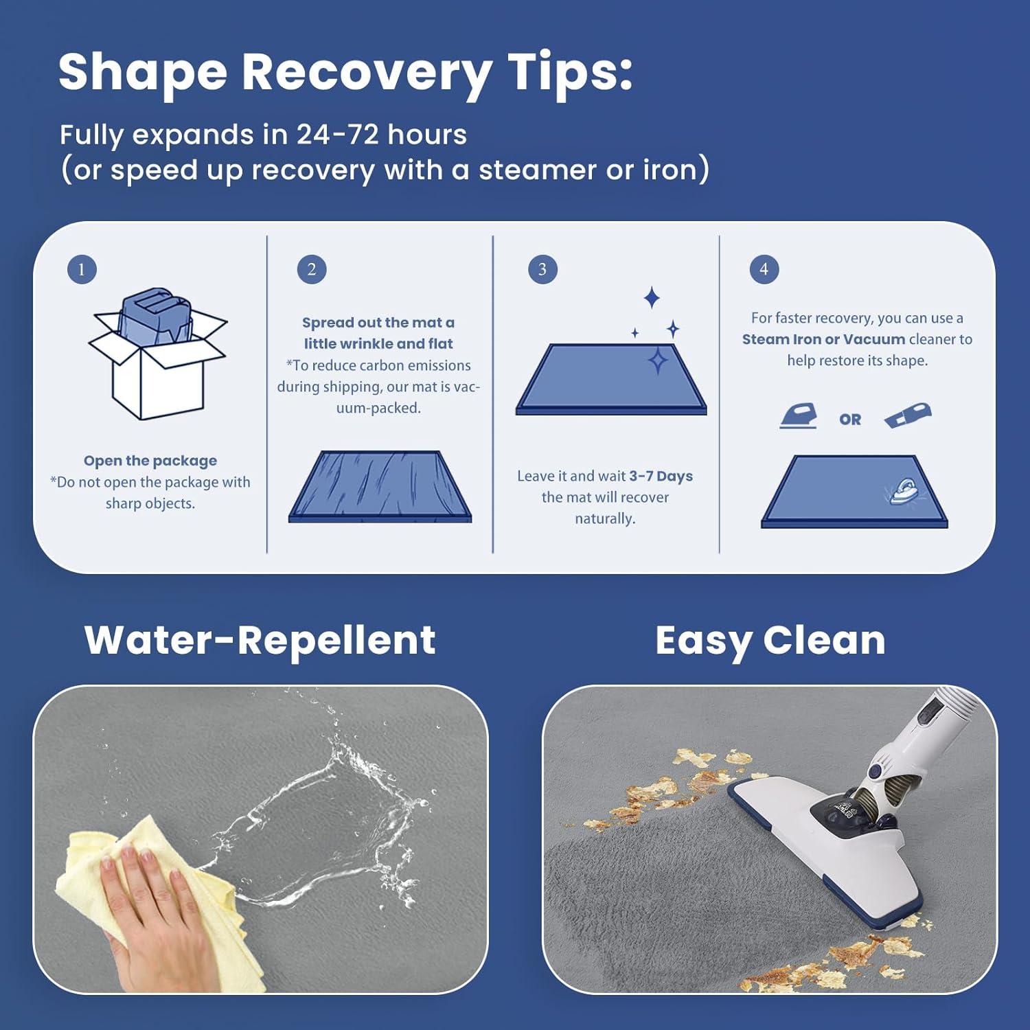 Alfombra de Actividad para Bebés HulooSleep 299x200 cm Antideslizante