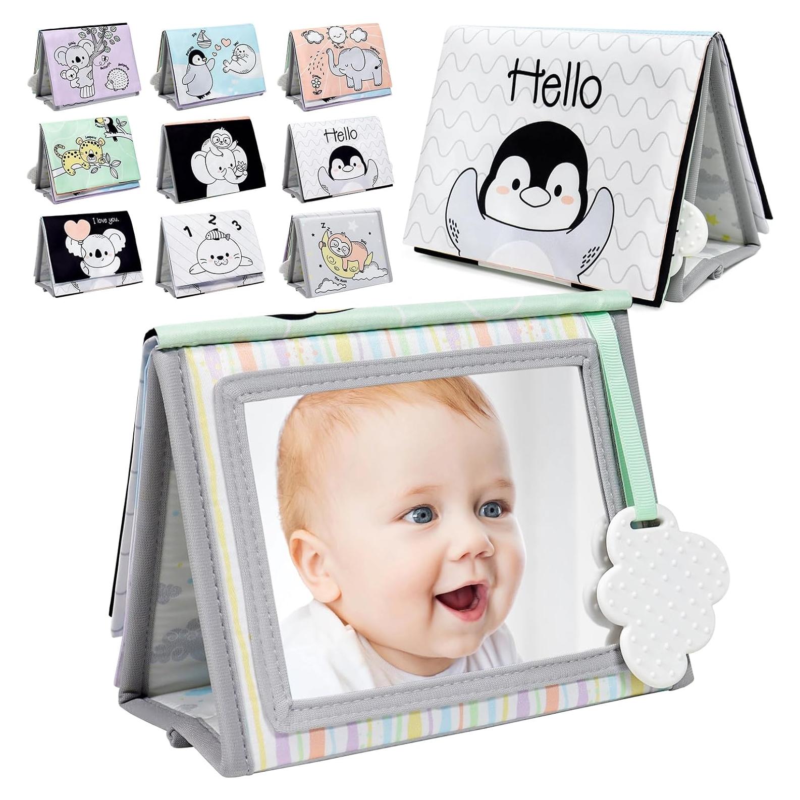 Libro Suave Dr.Rapeti para Bebés con Espejo y Mordedor