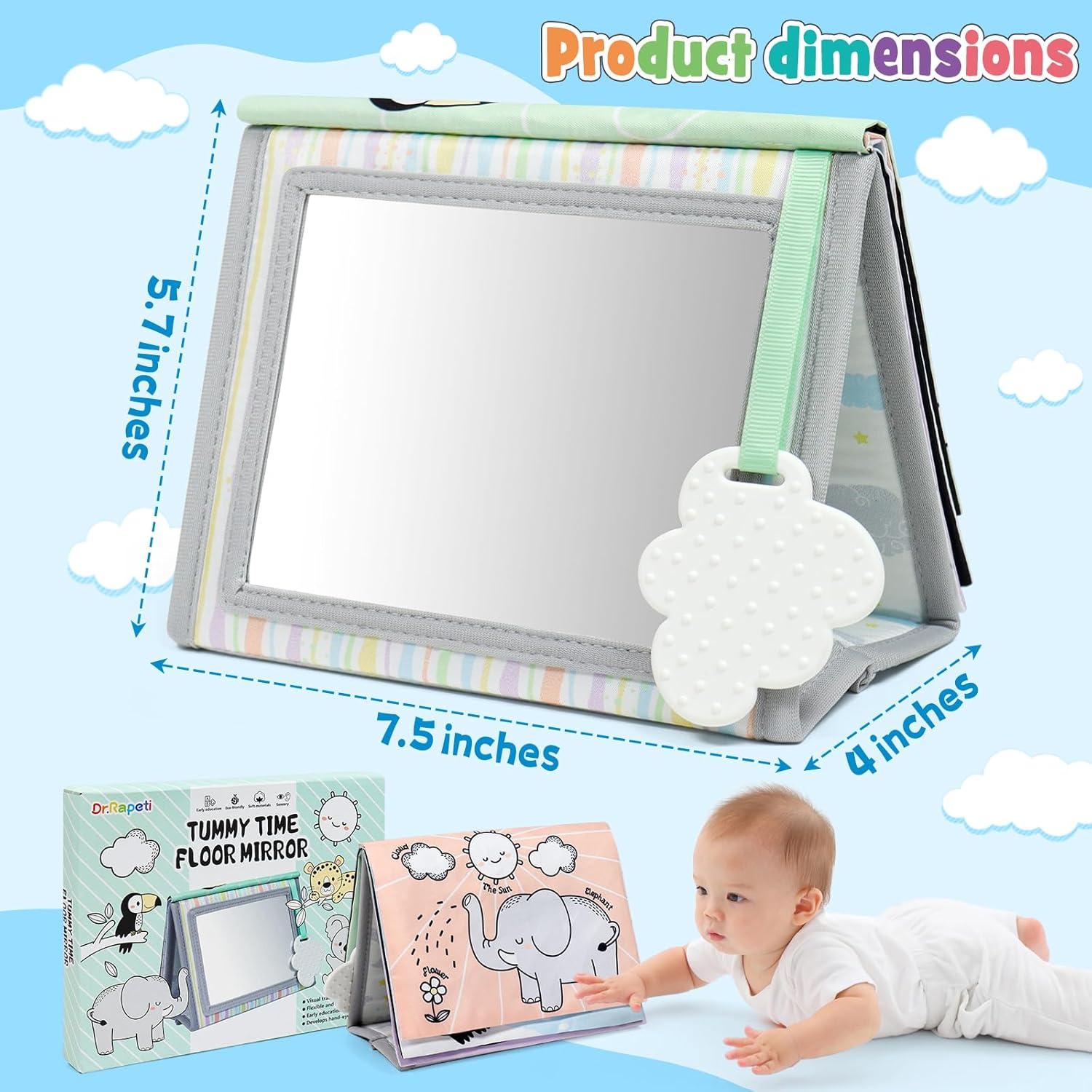 Libro Suave Dr.Rapeti para Bebés con Espejo y Mordedor