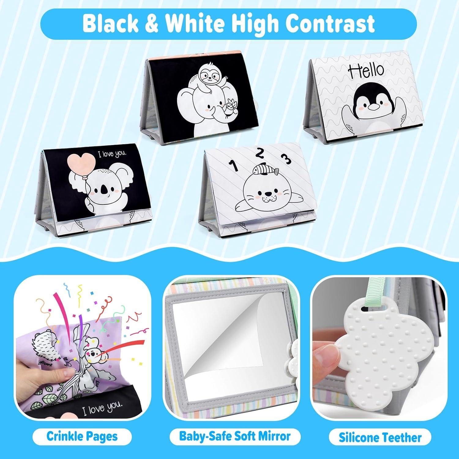 Libro Suave Dr.Rapeti para Bebés con Espejo y Mordedor