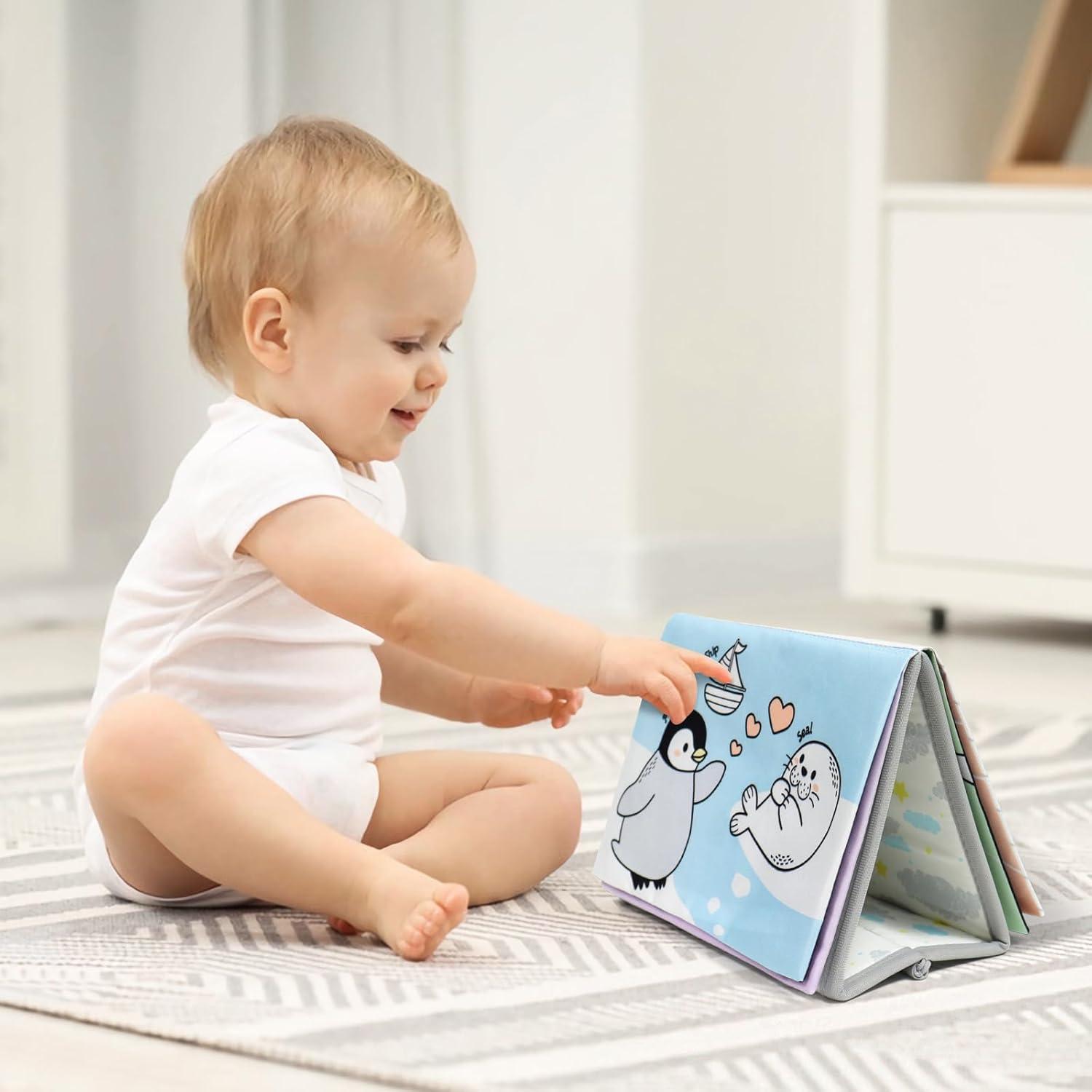 Libro Suave Dr.Rapeti para Bebés con Espejo y Mordedor