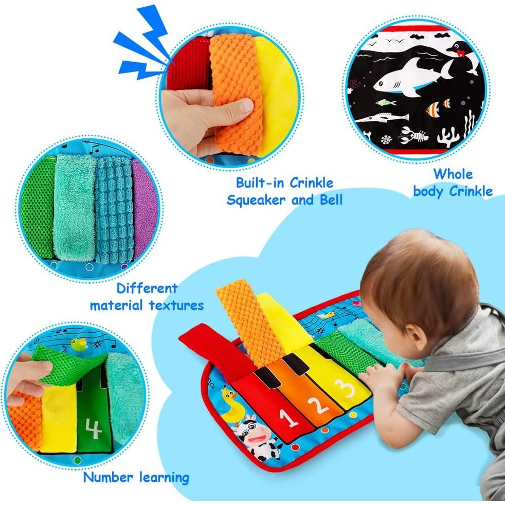 Espejo de Tiempo de Barriga Inbeby 3 en 1 para Bebés 0-6 Meses