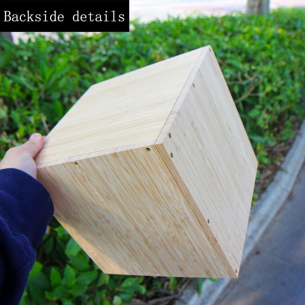 Espejo de Esquina SZREGGIO de Bambú y Acrílico Irrompible 19 cm