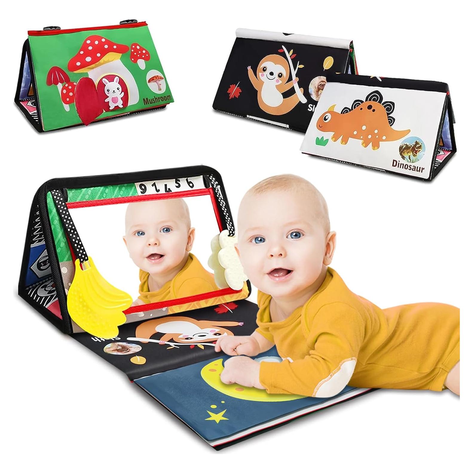 Espejo para Bebés Pomreck 058-B con Juguetes y Mordedor