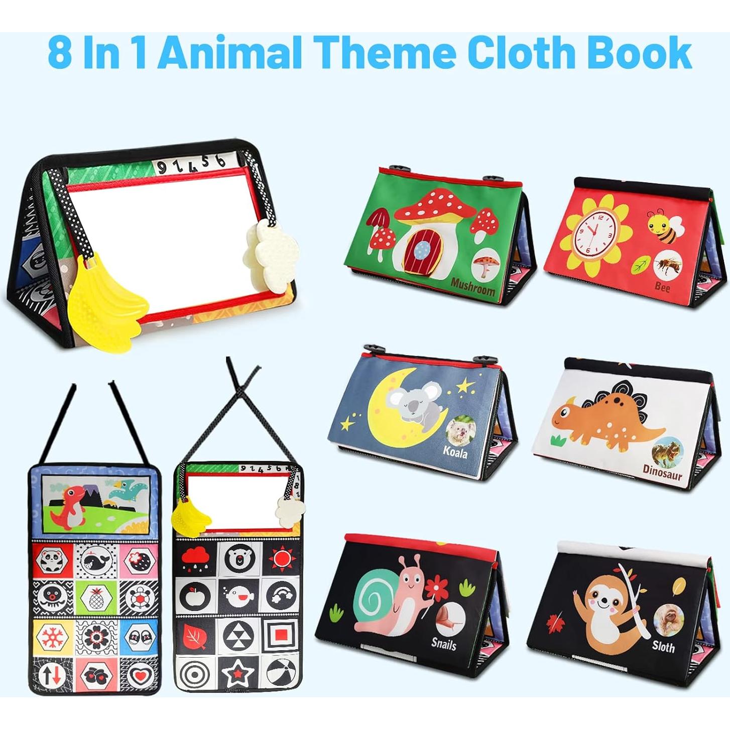 Espejo para Bebés Pomreck 058-B con Juguetes y Mordedor