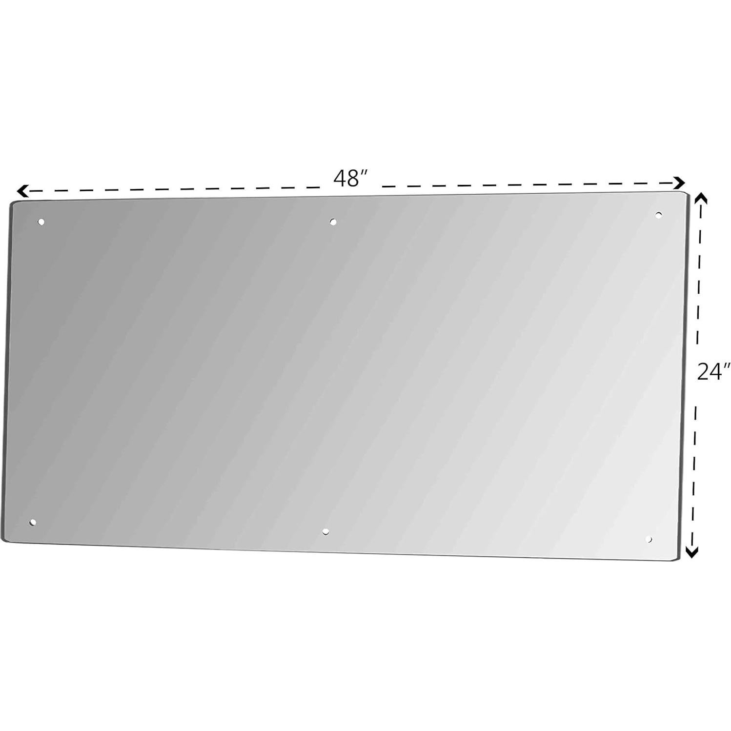 Hoja de Espejo Acrílico 61 x 122 cm Marketing Holders