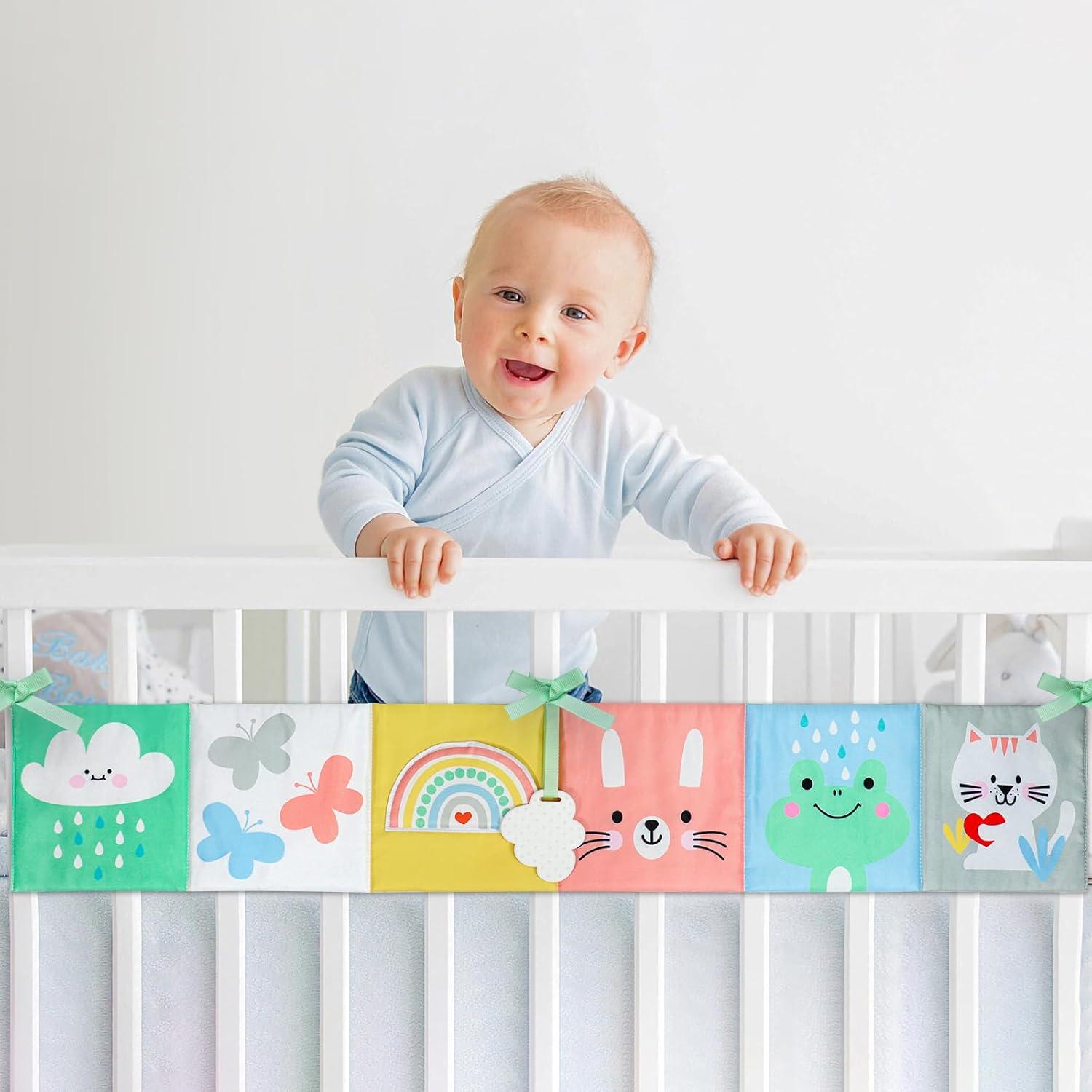 Libro Suave para Bebés OKOOKO en Blanco y Negro 0-2 Años