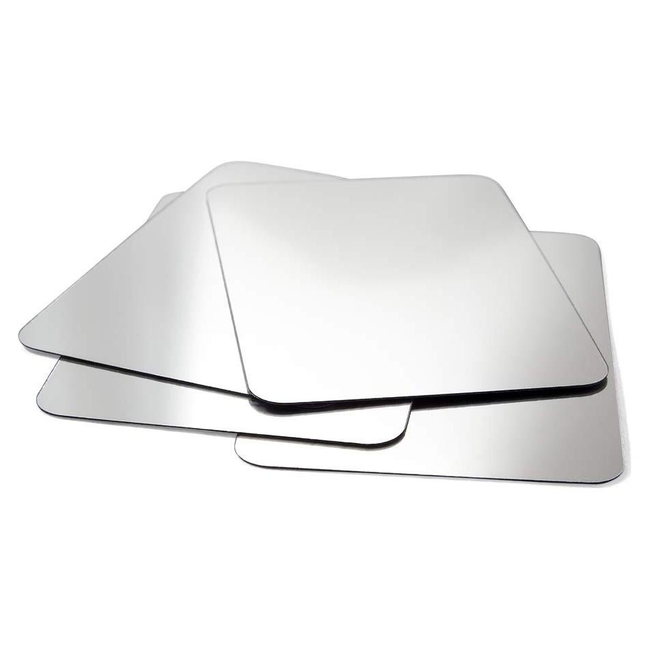 Espejos de Plástico Irrompibles Hand2Mind - Paquete de 4, 10x15 cm