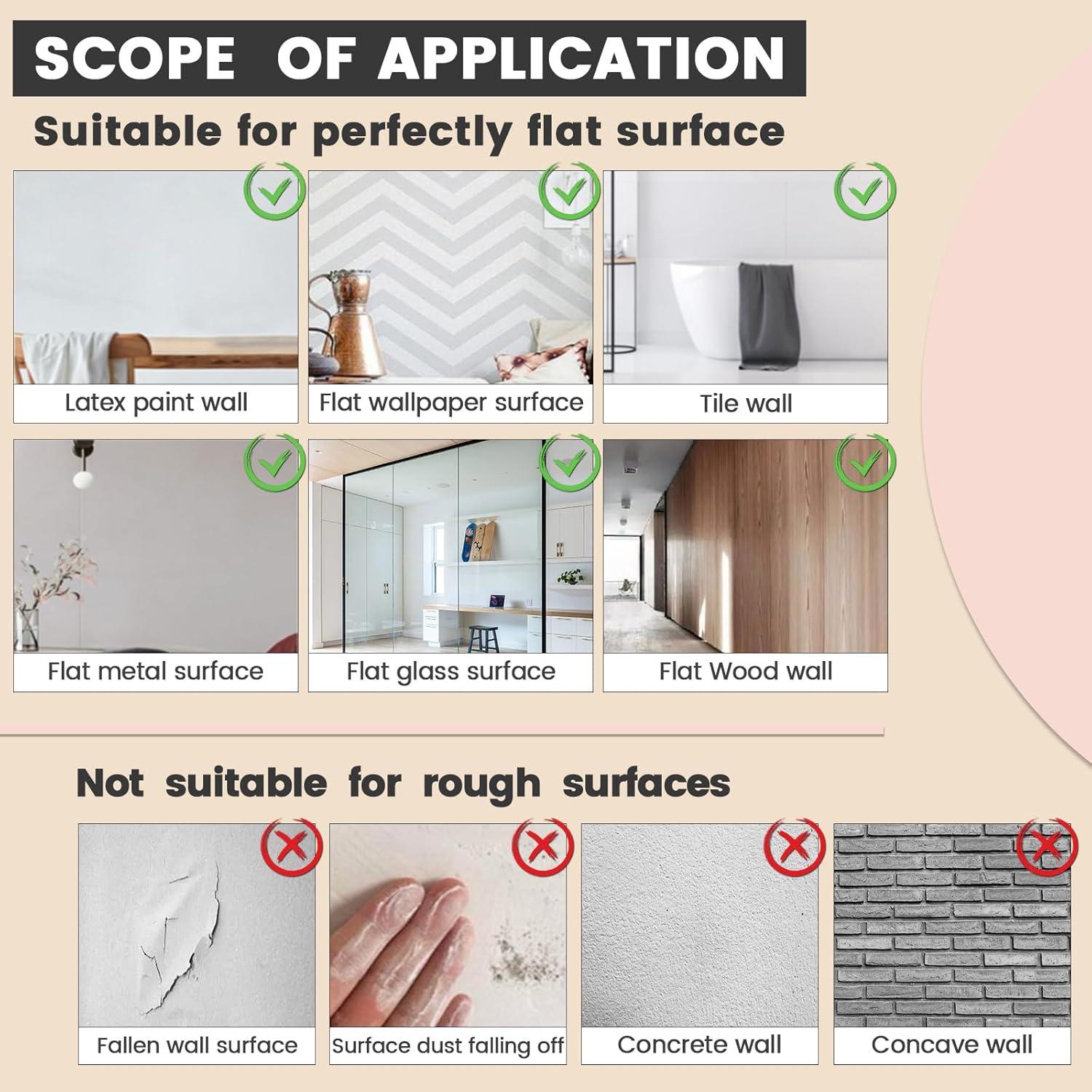 Espejo Acrílico Autoadhesivo iCAGY 145x51 cm Irrompible