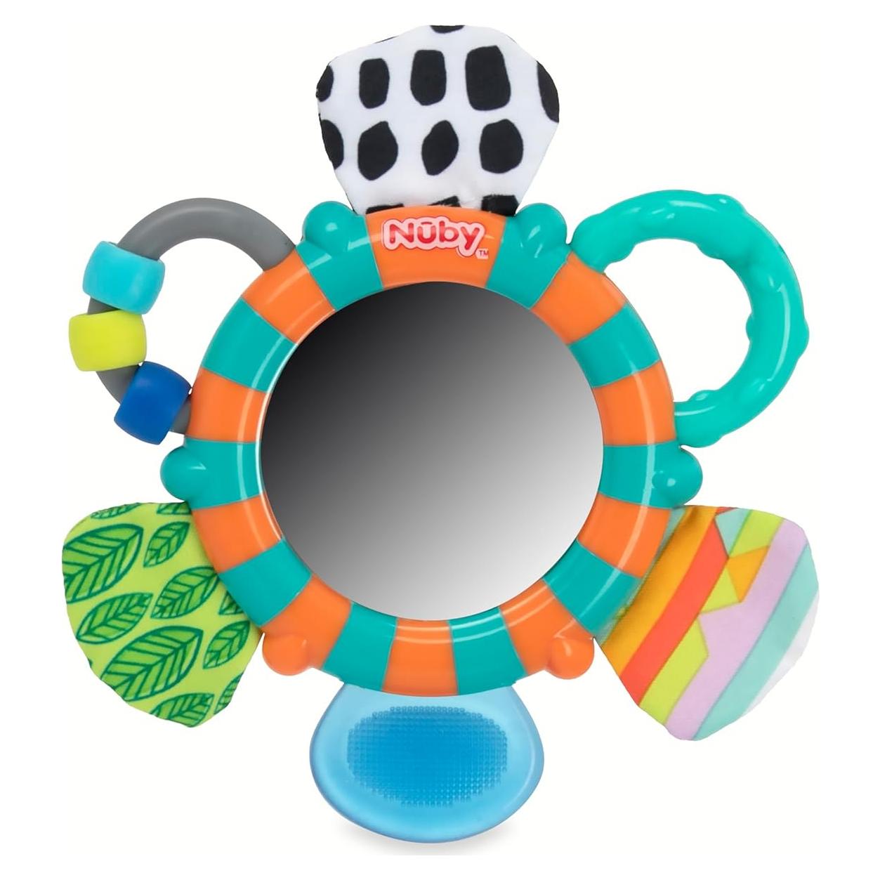 Mordedor Espejo Nuby Look-at-Me Koala Verde y Naranja