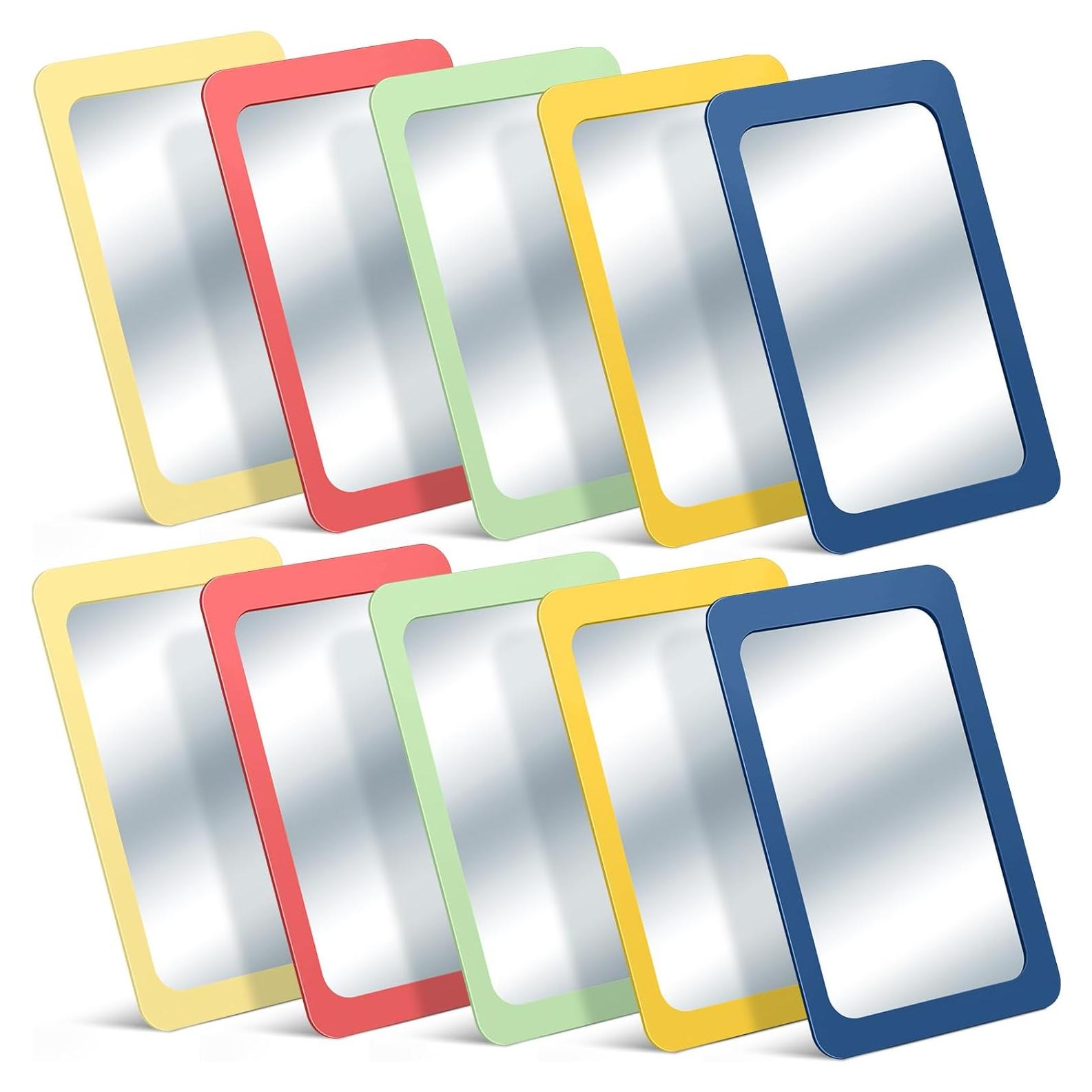 Espejos Irrompibles Dandat 10 Pcs 15.24x10.16 cm Color Hippie