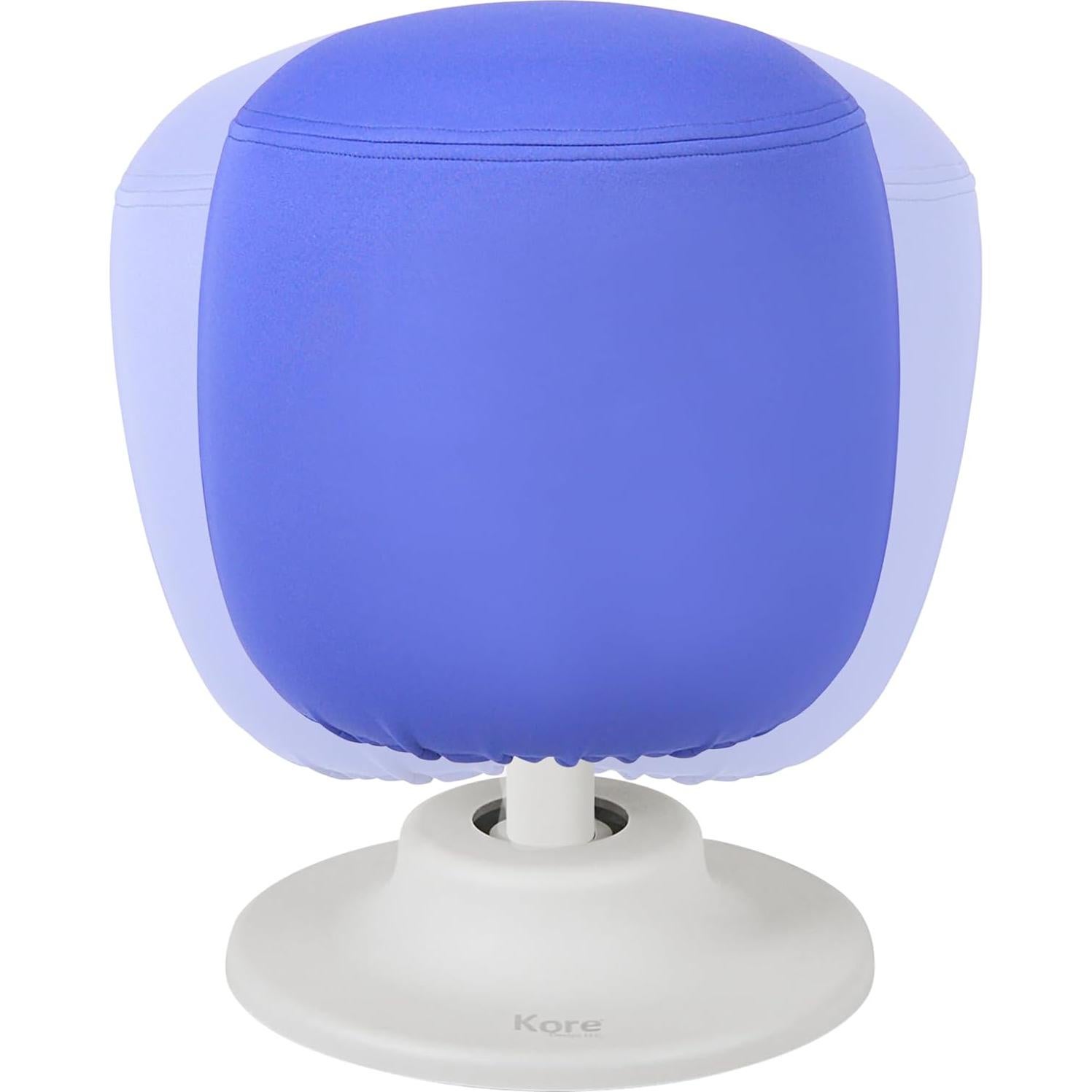 Taburete Pivote Ajustable KORE Design para Niños Azul 33-43 cm