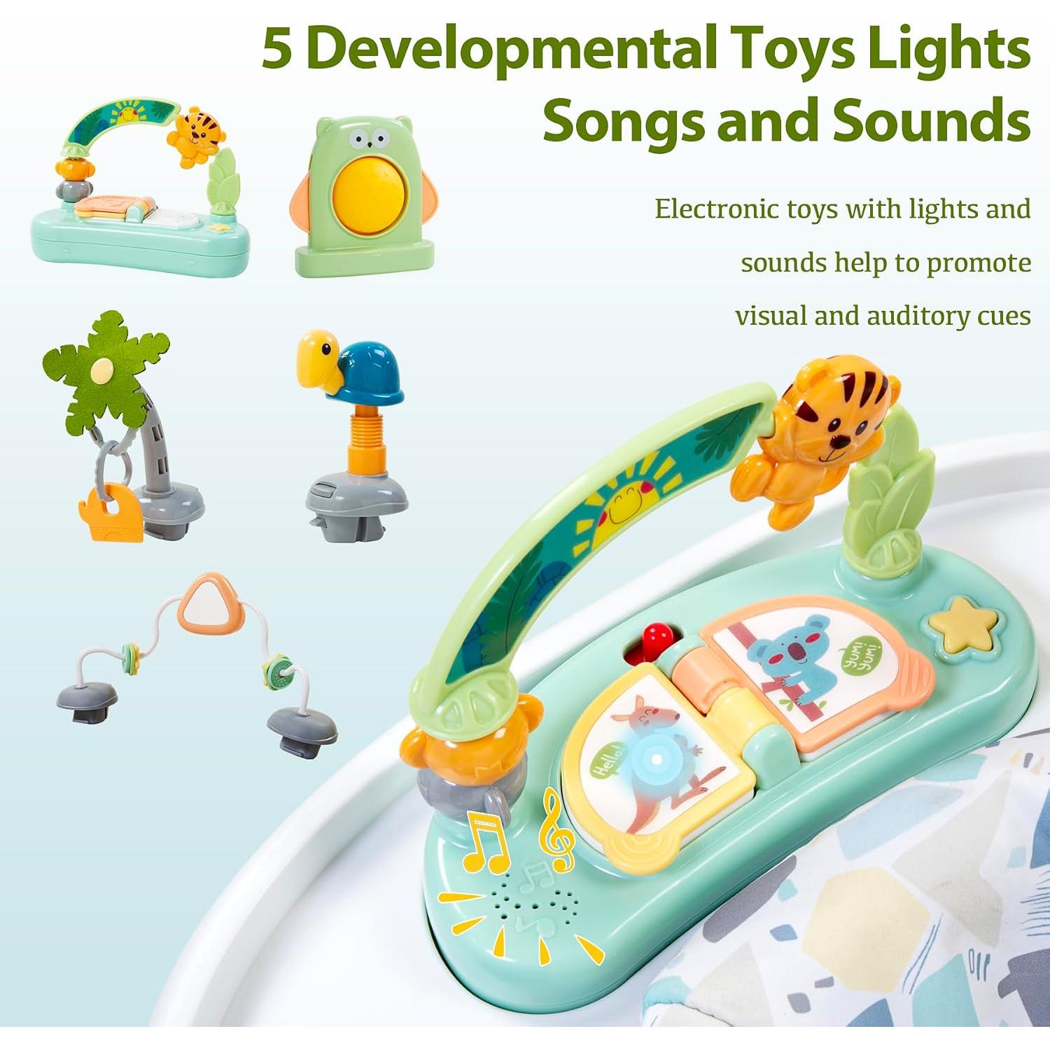 Centro de Actividad para Bebés Time Followers 4 en 1 - Estación de Crecimiento 6+ Meses