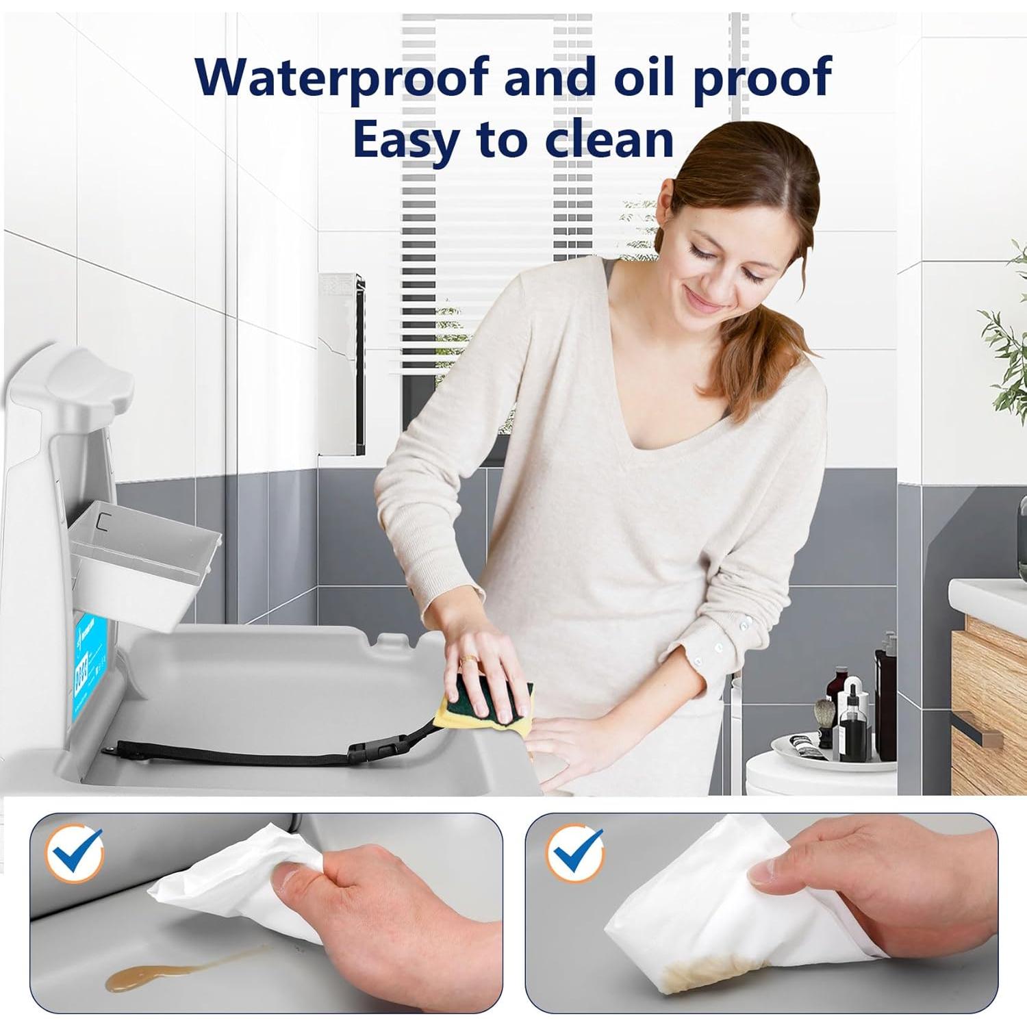 Estación de Cambio de Bebés Comercial Sammery Montada en Pared